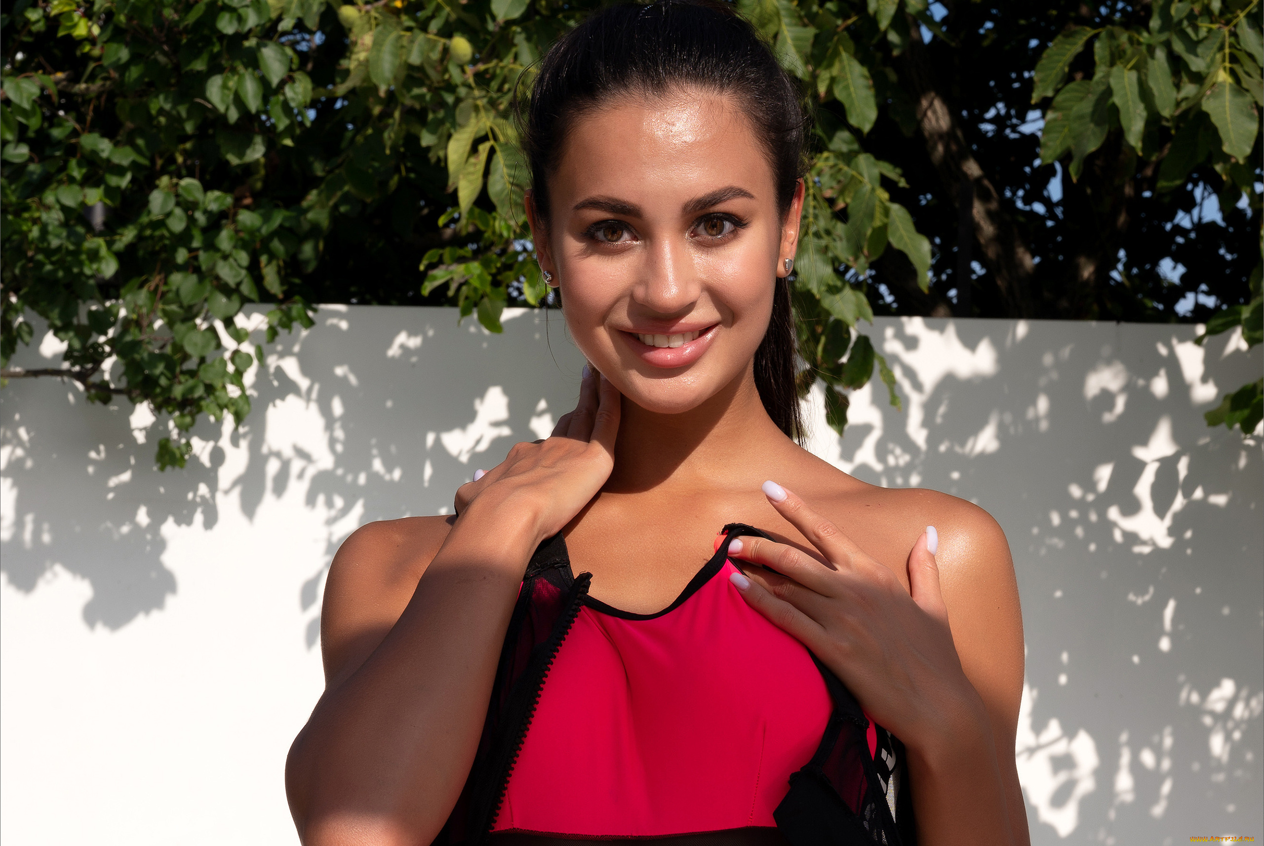 victoria, mur, aria, девушки, victoria, mur, aria, портрет, лицо, девушка, модель, брюнетка, поза, стройная, сексуальная, флирт