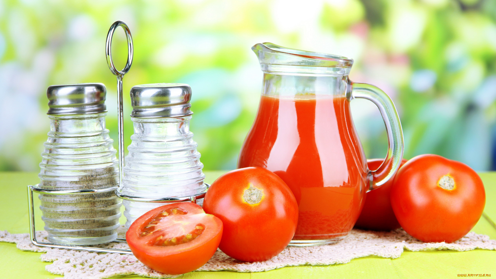 еда, напитки, , сок, соль, перец, сок, томатный, кувшин, помидоры