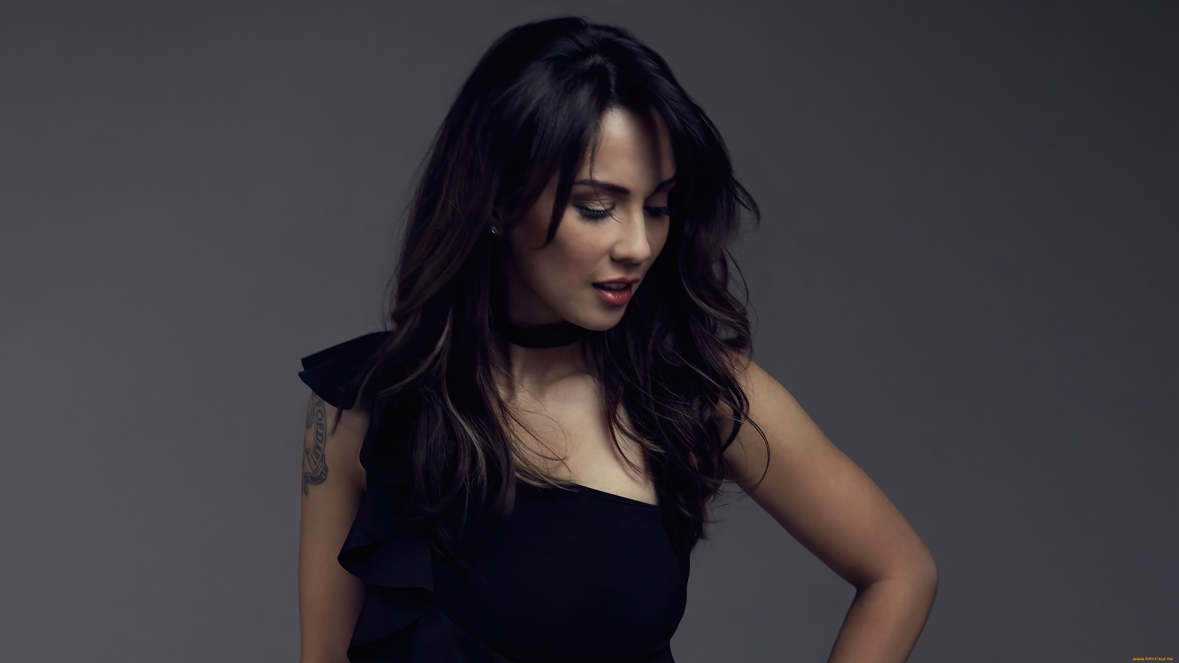 lexa, doig, девушки, брюнетка, платье, тату