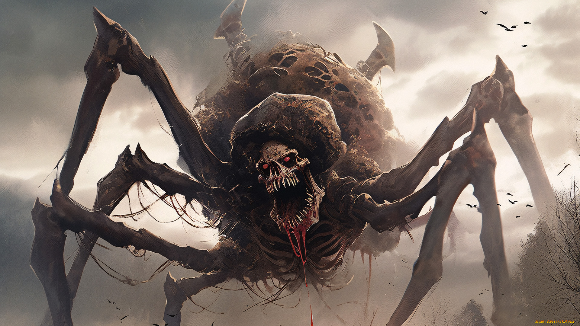 фэнтези, существа, паук