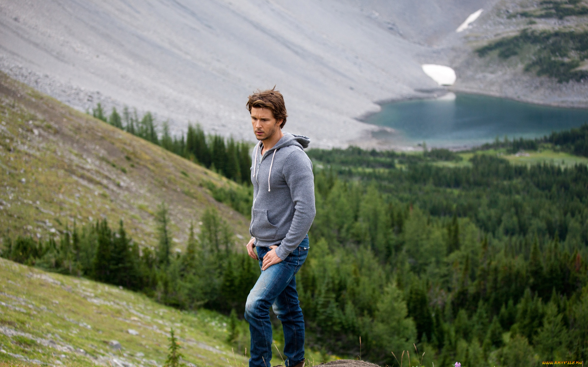 мужчины, ryan, kwanten, ryan, kwanten, актeр, прирoда