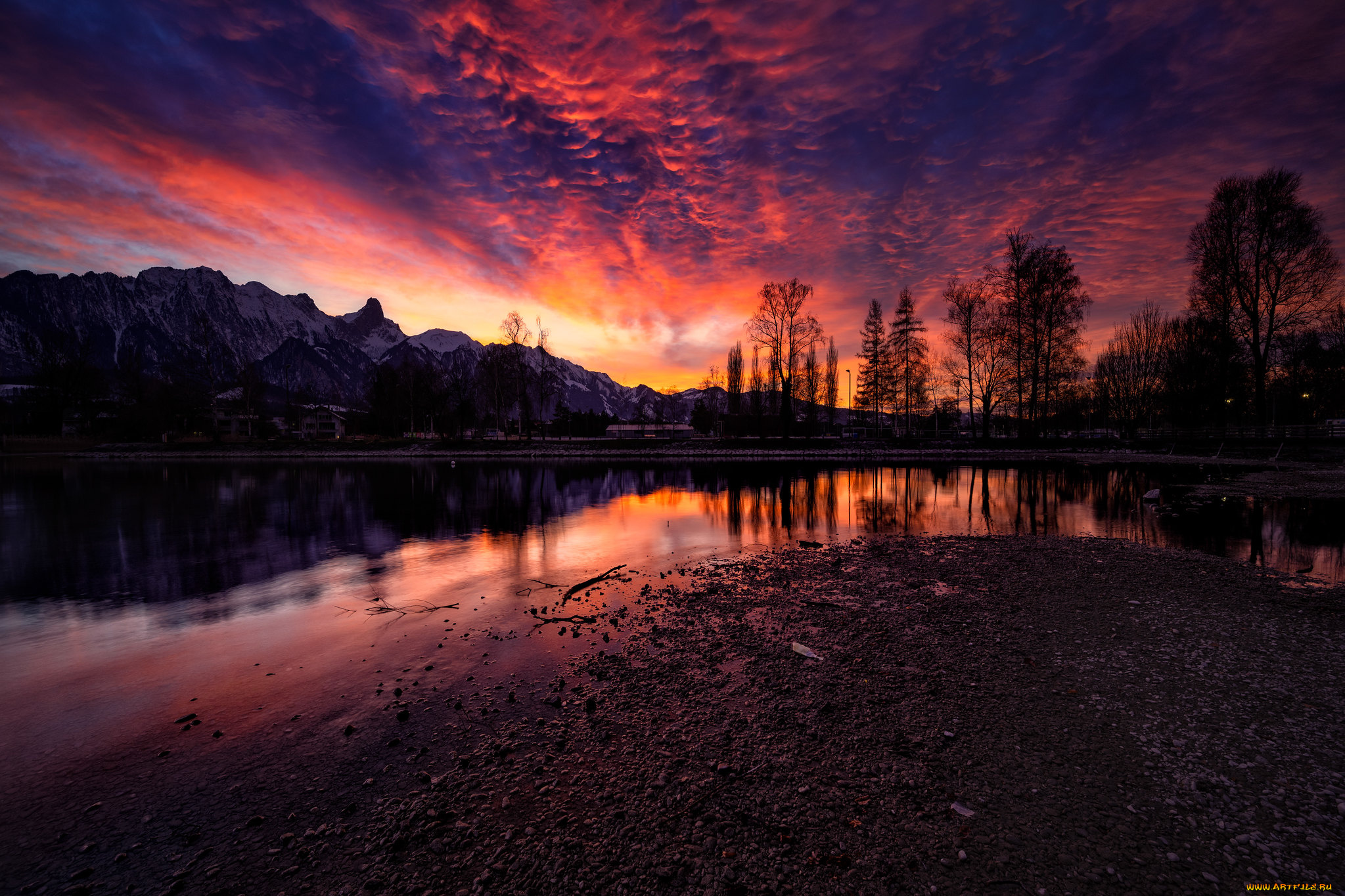 природа, восходы, закаты, закат