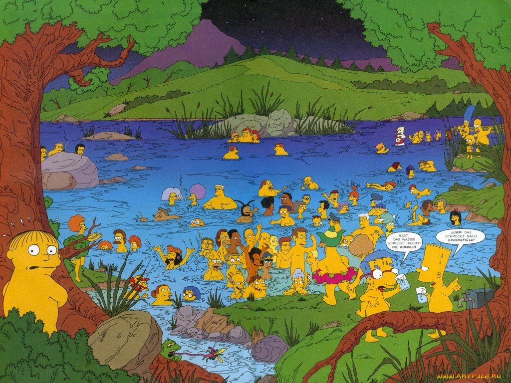 мультфильмы, the, simpsons