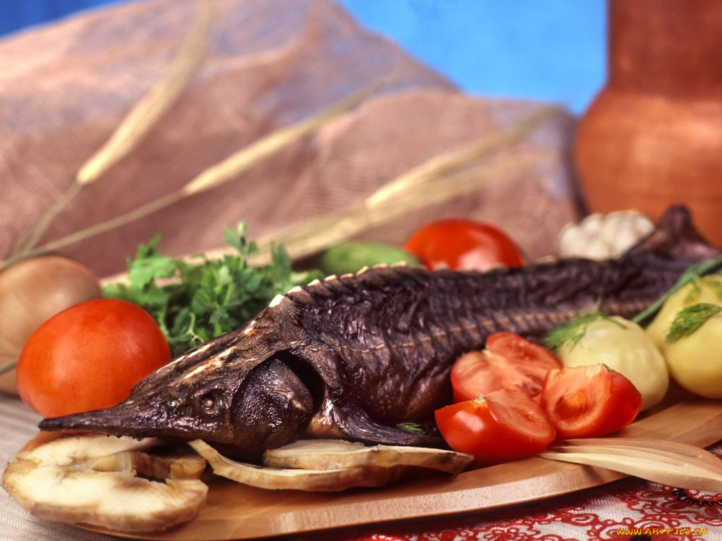 еда, рыбные, блюда, морепродуктами