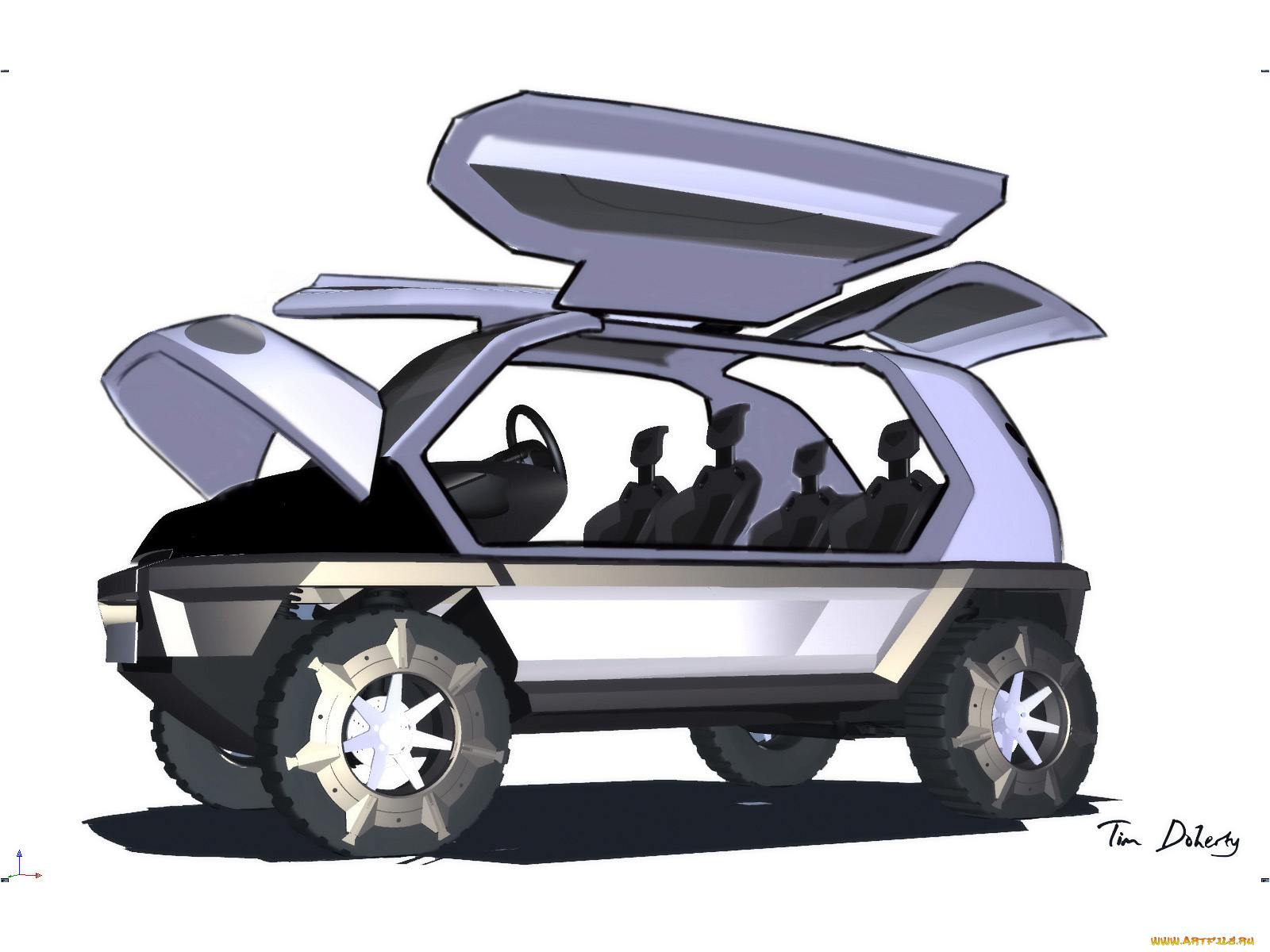 автомобили, векторная, графика