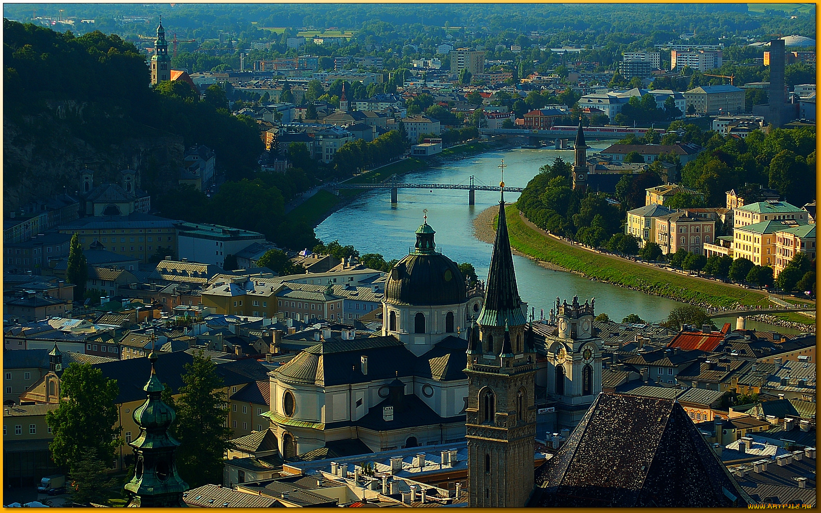 города, зальцбург, австрия