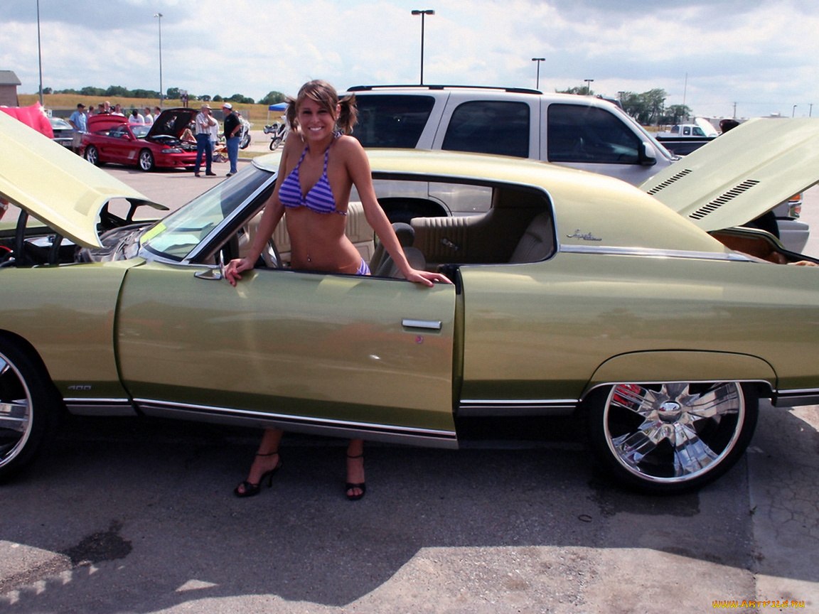 автомобили, авто, девушками