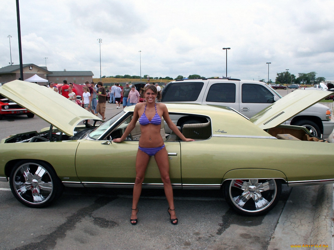 автомобили, авто, девушками