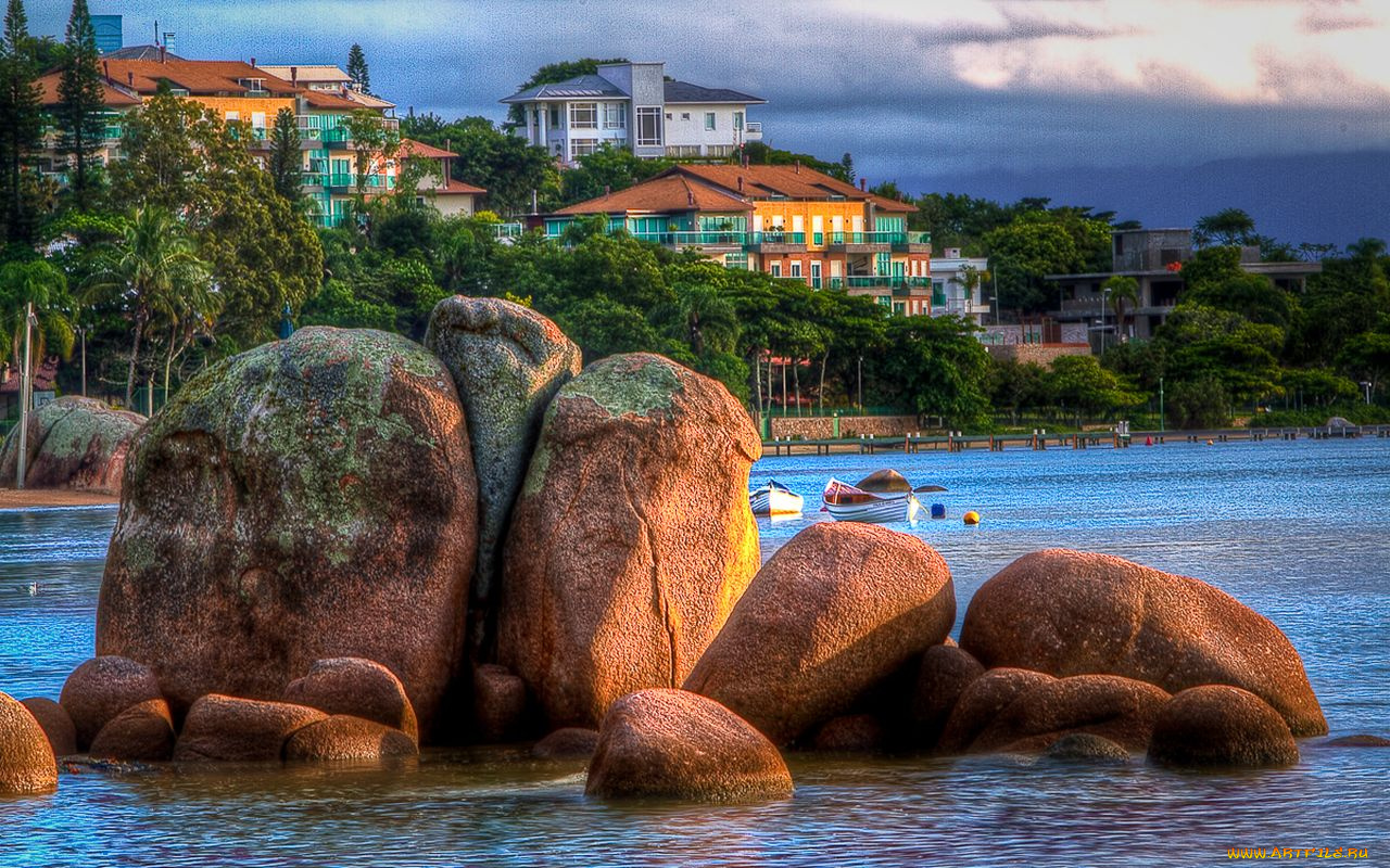 города, пейзажи