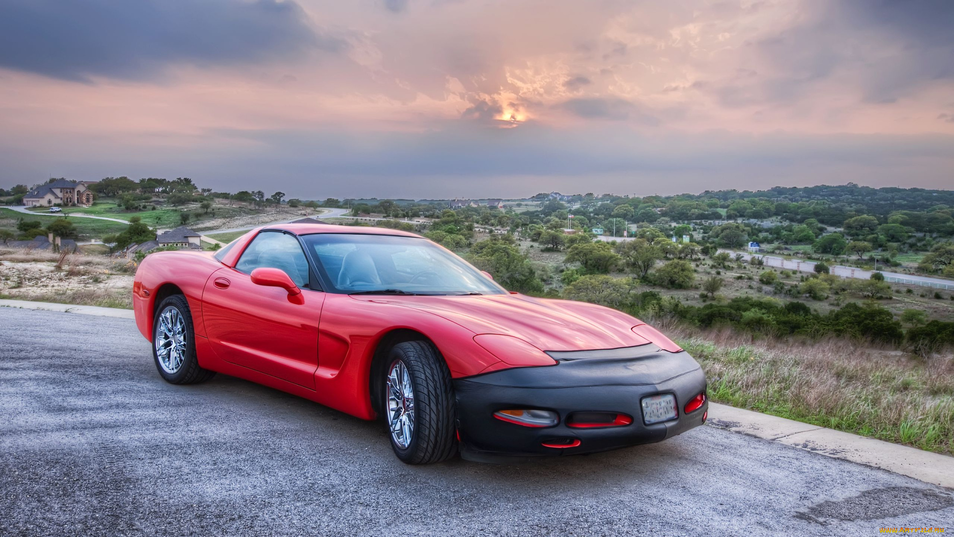 автомобили, corvette