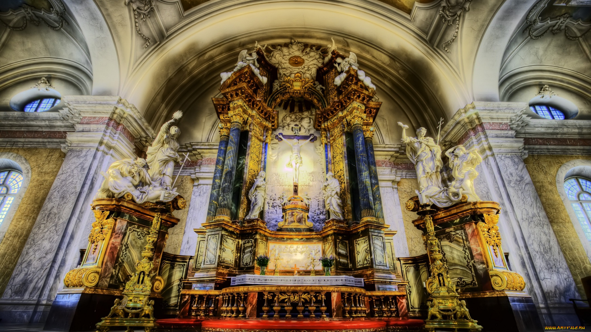 интерьер, убранство, роспись, храма