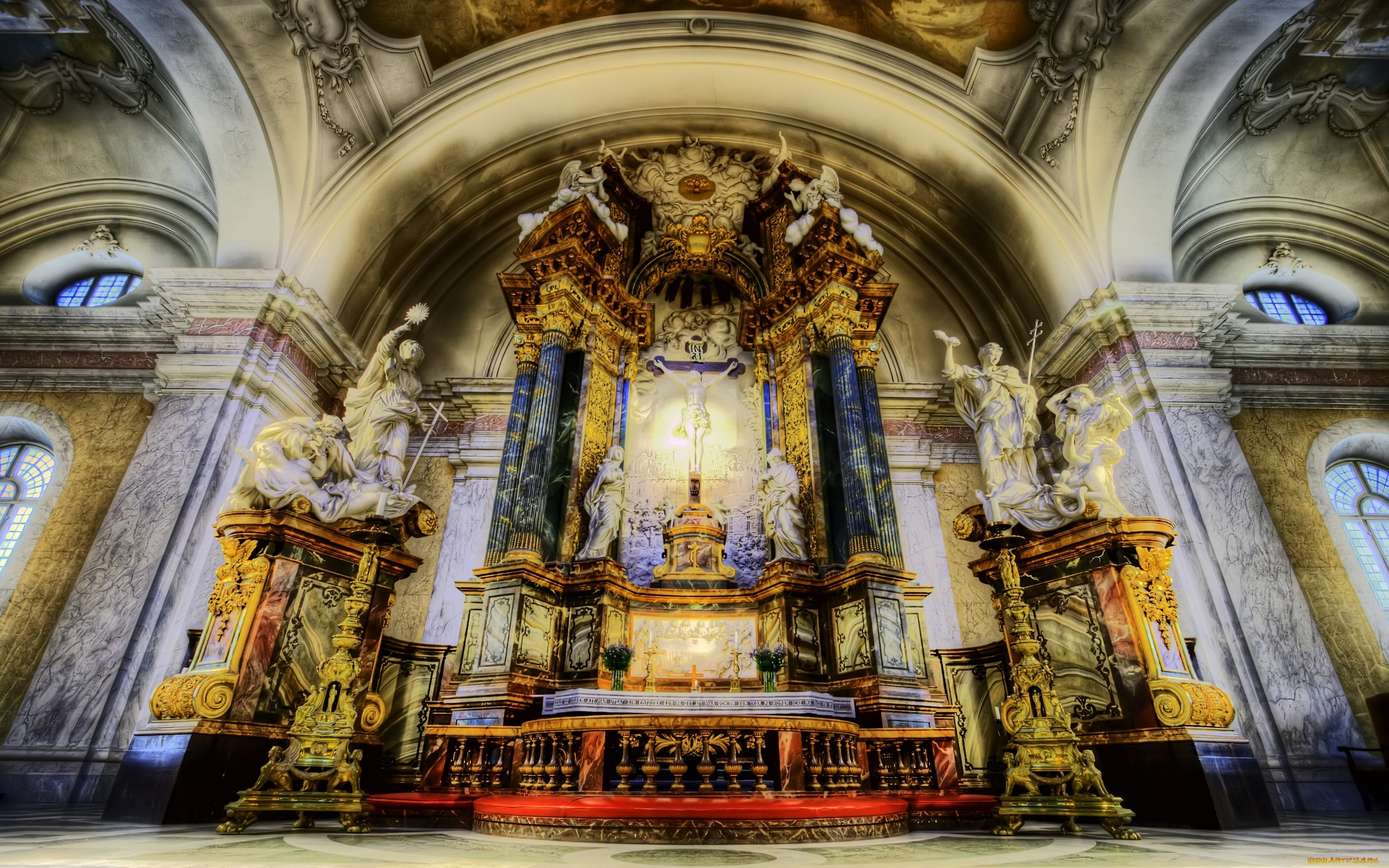 интерьер, убранство, роспись, храма