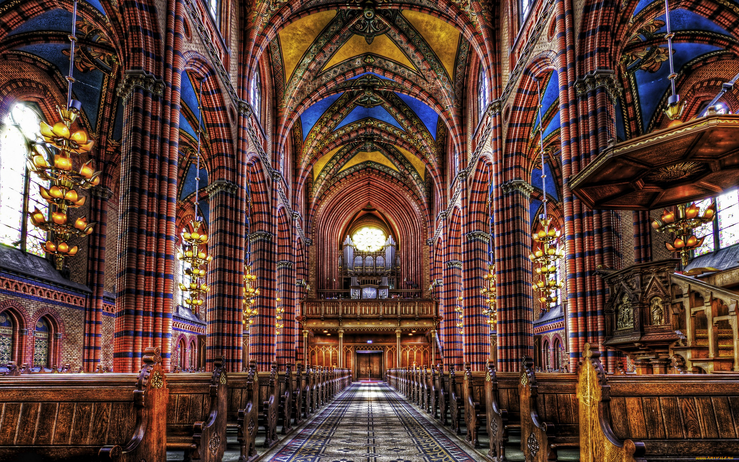 интерьер, убранство, роспись, храма