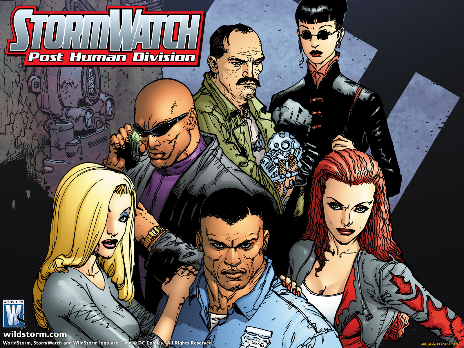 stormwatch, рисованные, комиксы