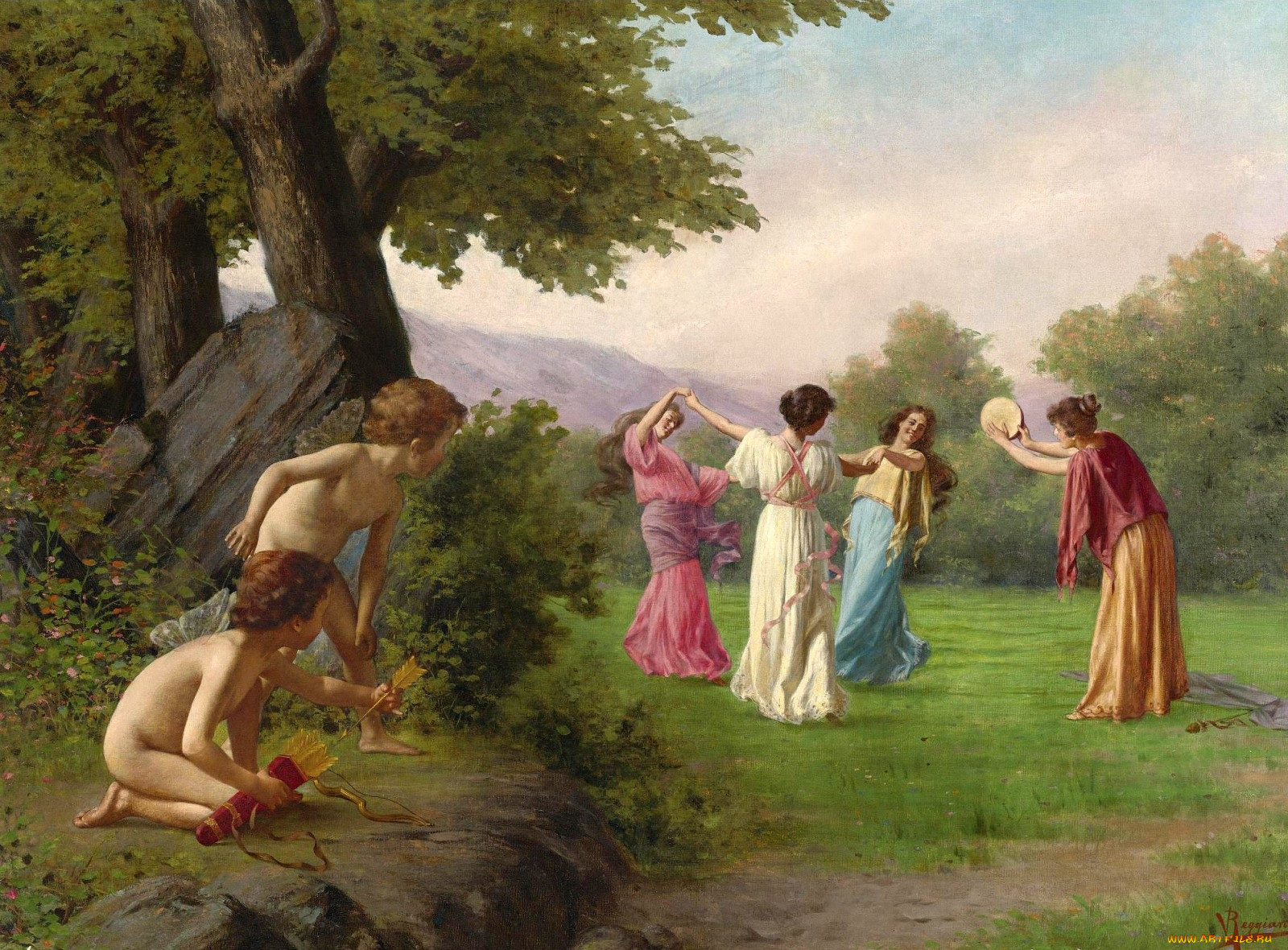 рисованные, vittorio, reggianini