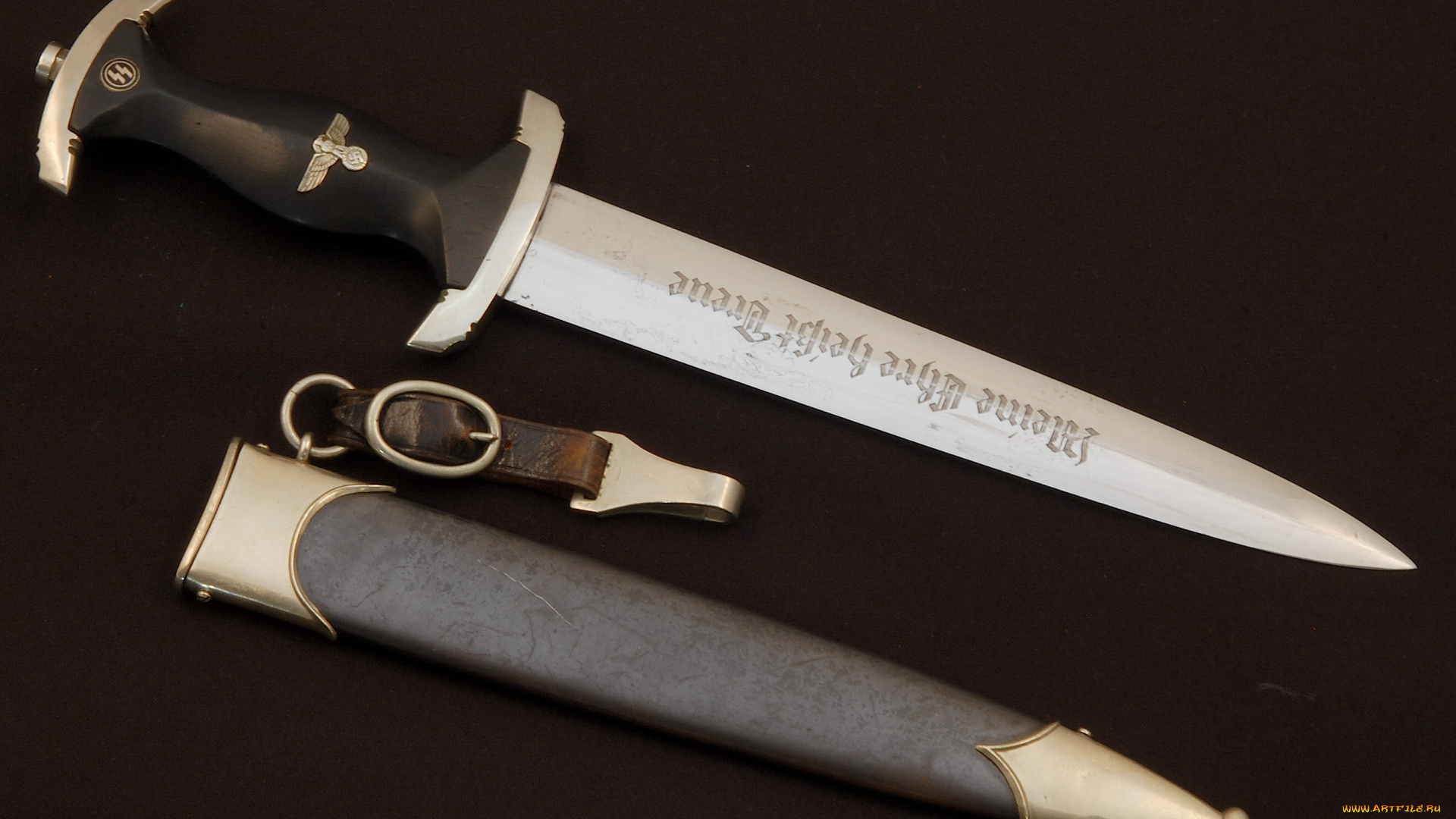 оружие, холодное, кинжал, alles, fur, deutschland, сс, с, подписью, гиммлера