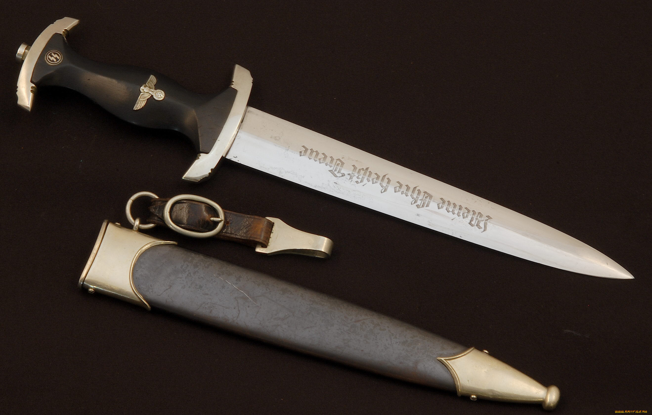 оружие, холодное, кинжал, alles, fur, deutschland, сс, с, подписью, гиммлера