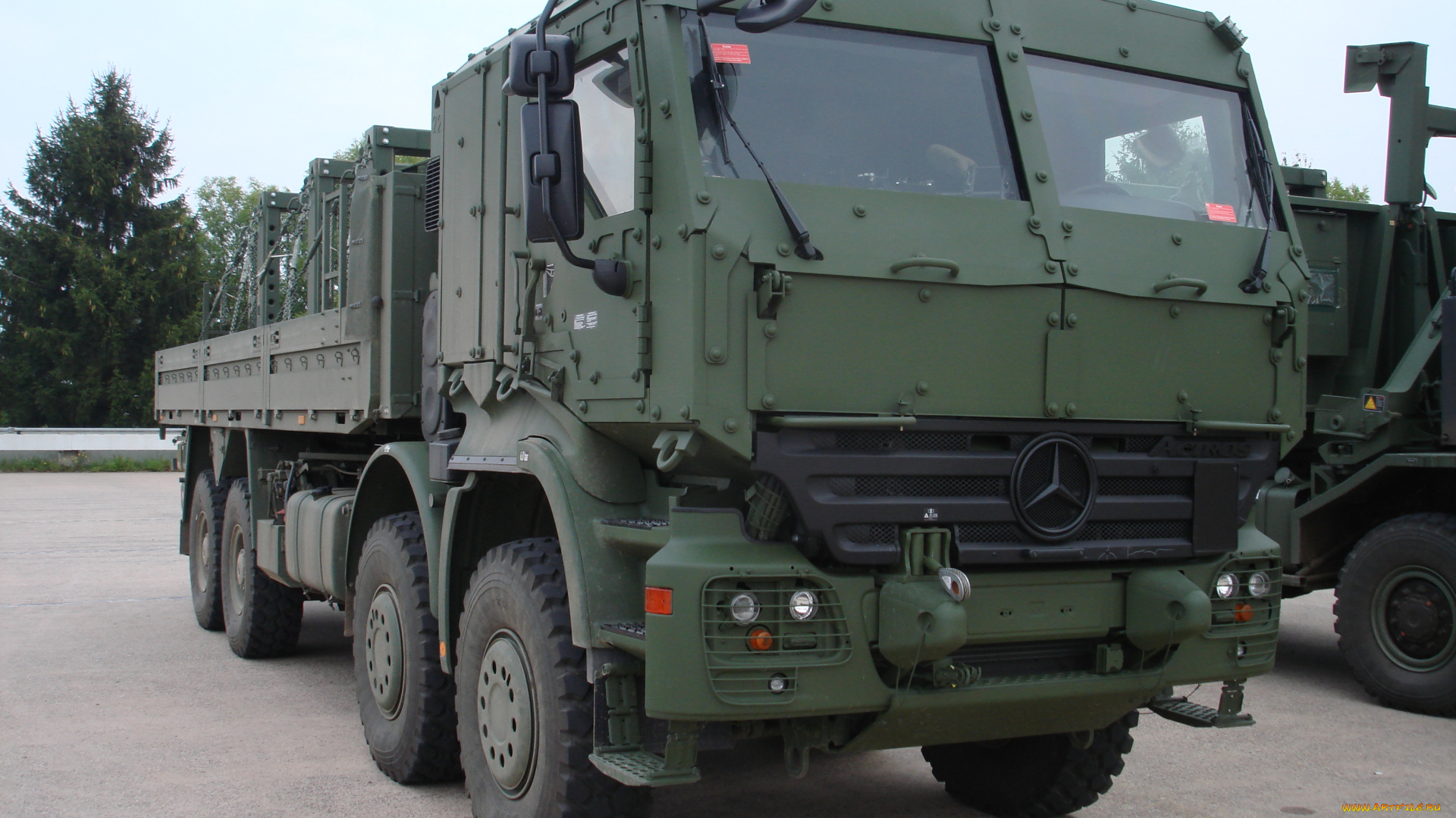 мерседес, техника, военная, actros