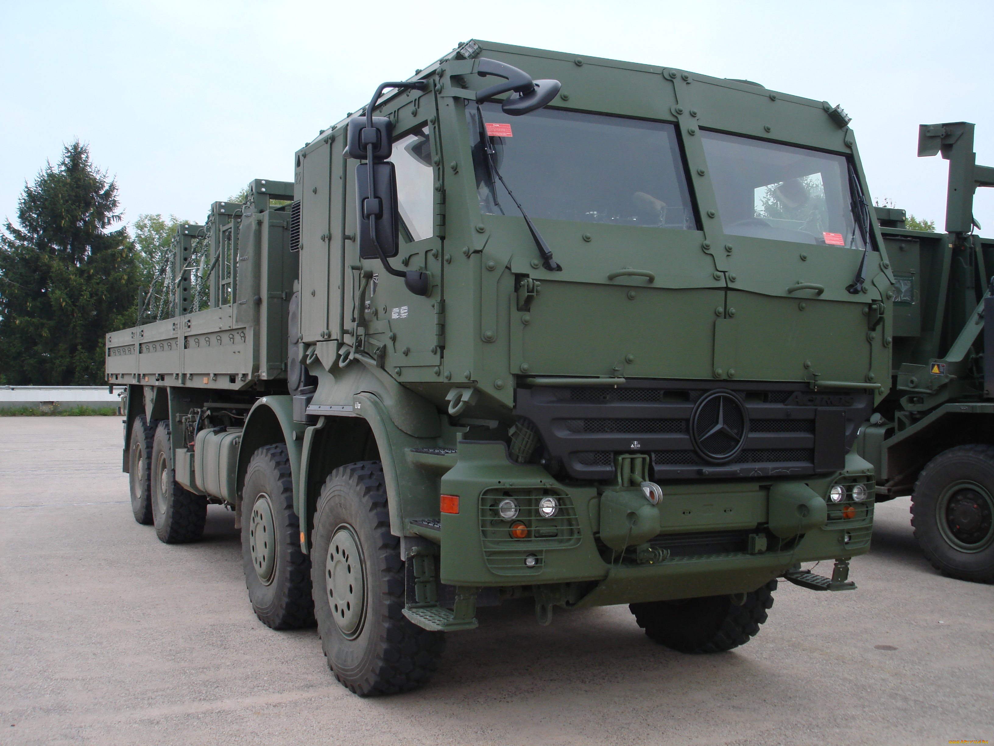 мерседес, техника, военная, actros