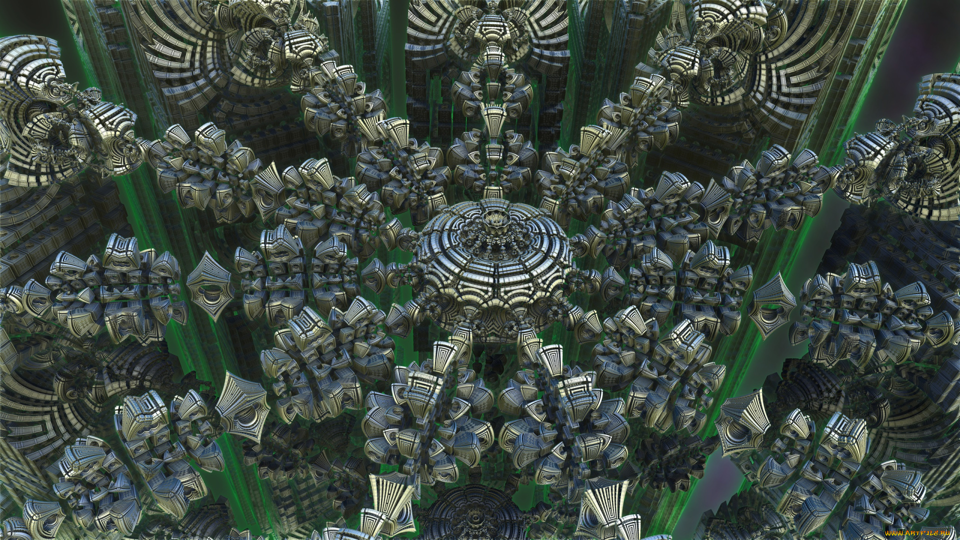 3д, графика, fractal, , фракталы, цвета, фон, узор