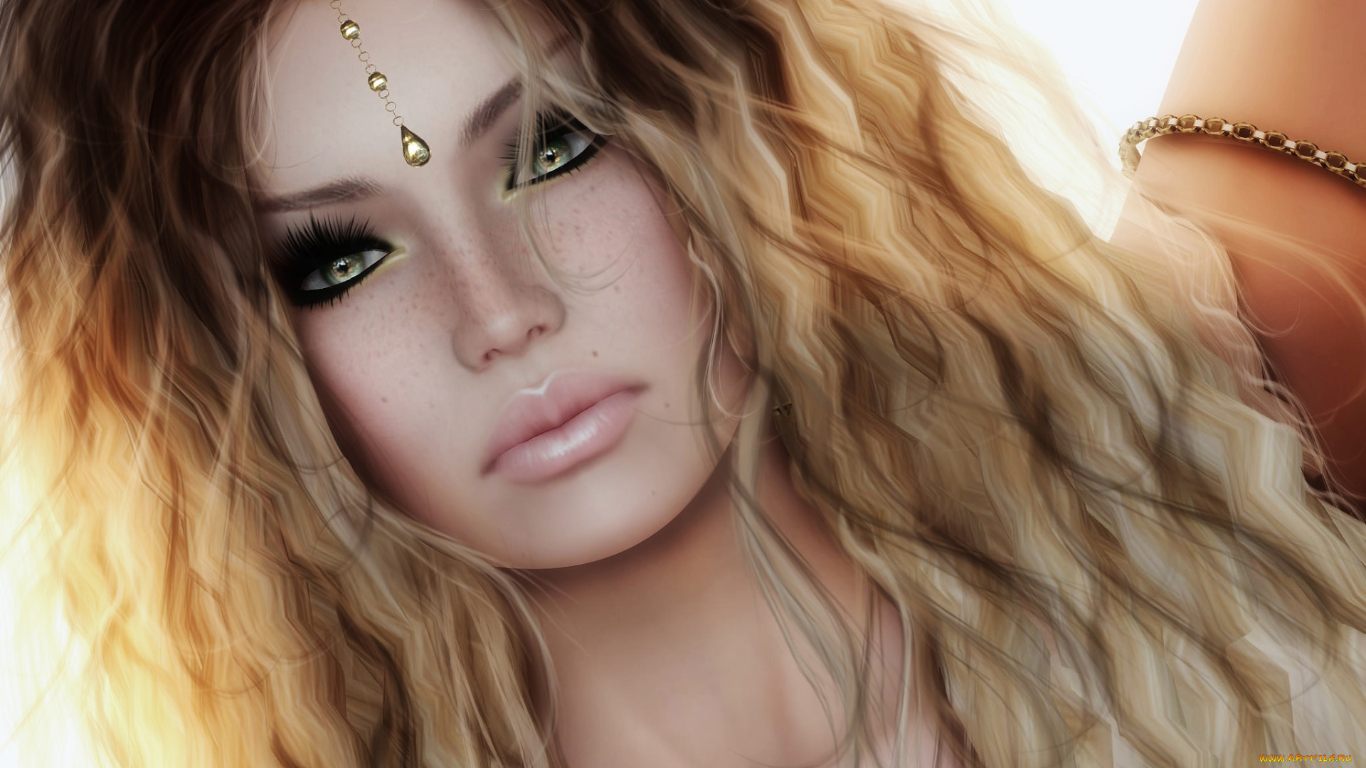 3д, графика, portraits, , портрет, лицо