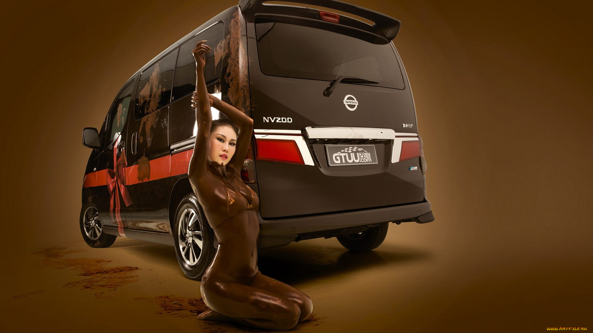 автомобили, авто, с, девушками, шоколад, автомобиль, девушка