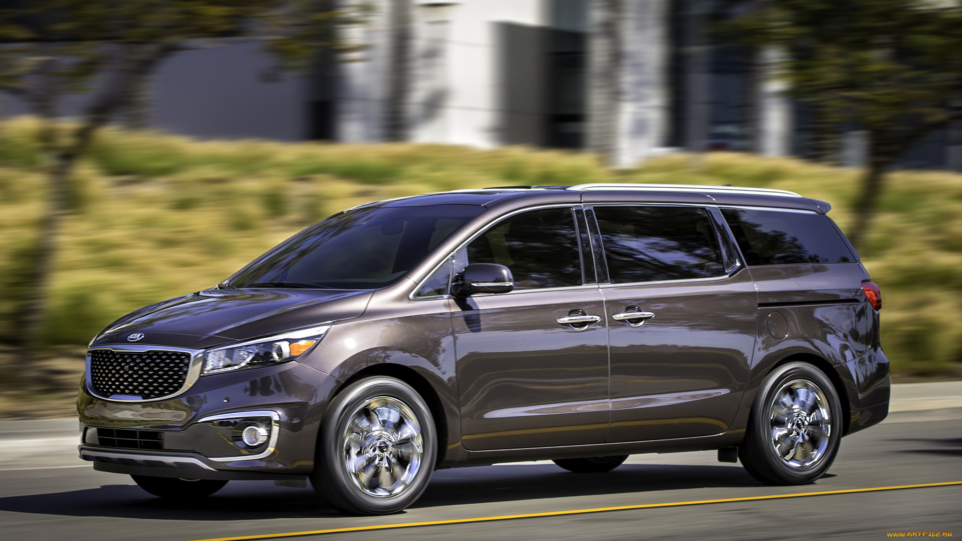 автомобили, kia, sxl, sedona, 2015г