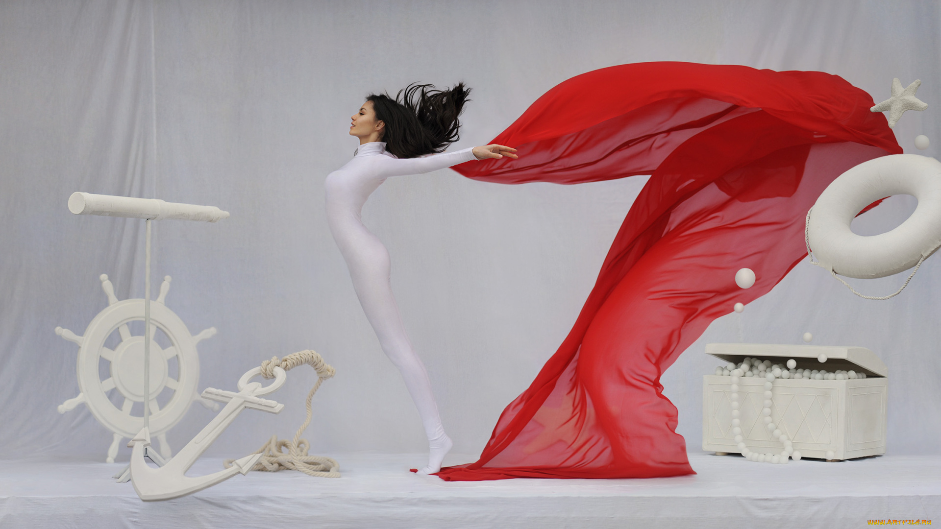 разное, компьютерный, дизайн, девушка, ткань