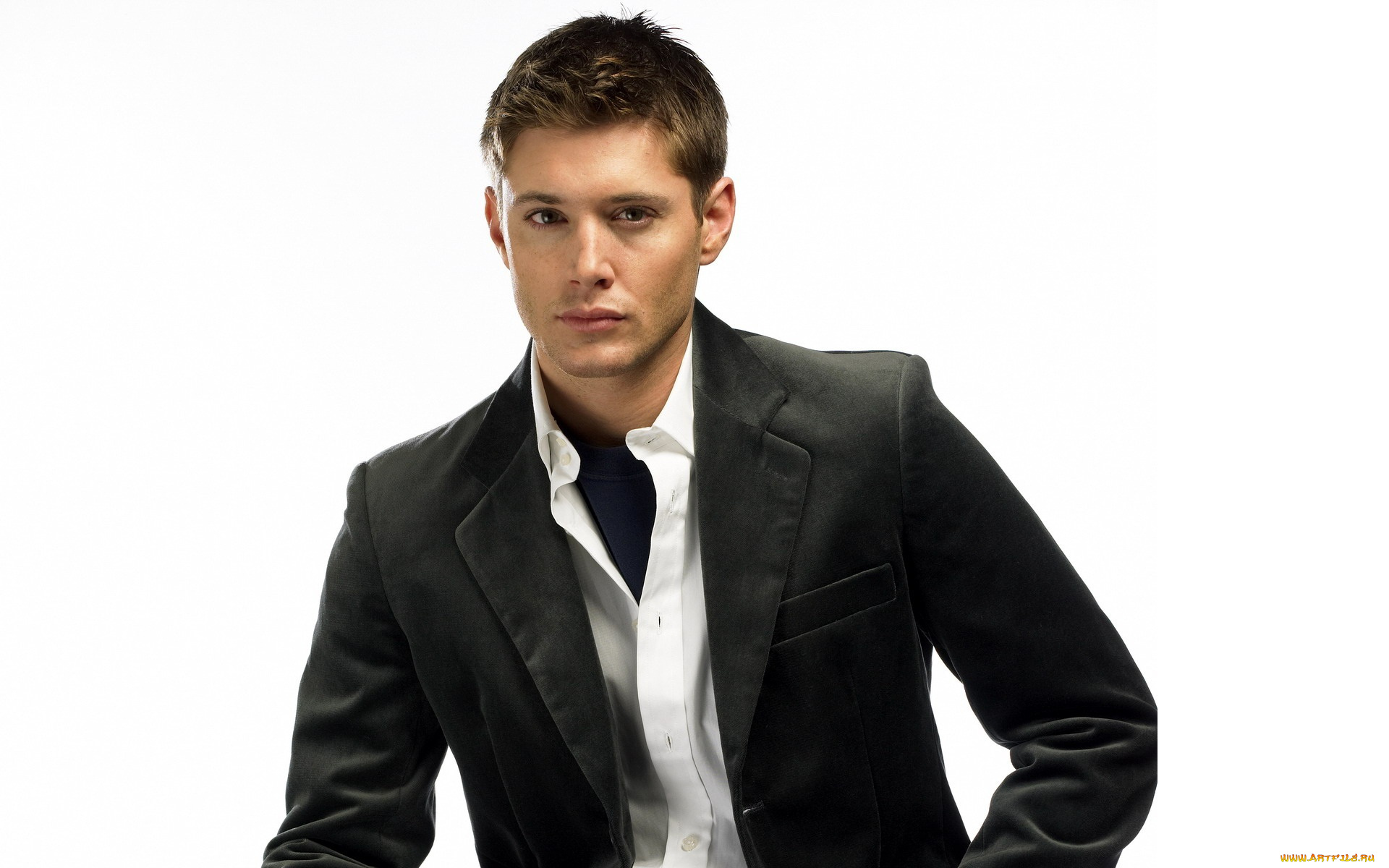 мужчины, jensen, ackles, дженсен, взгляд, эклз, мужчина, парень, актер, белый, фон