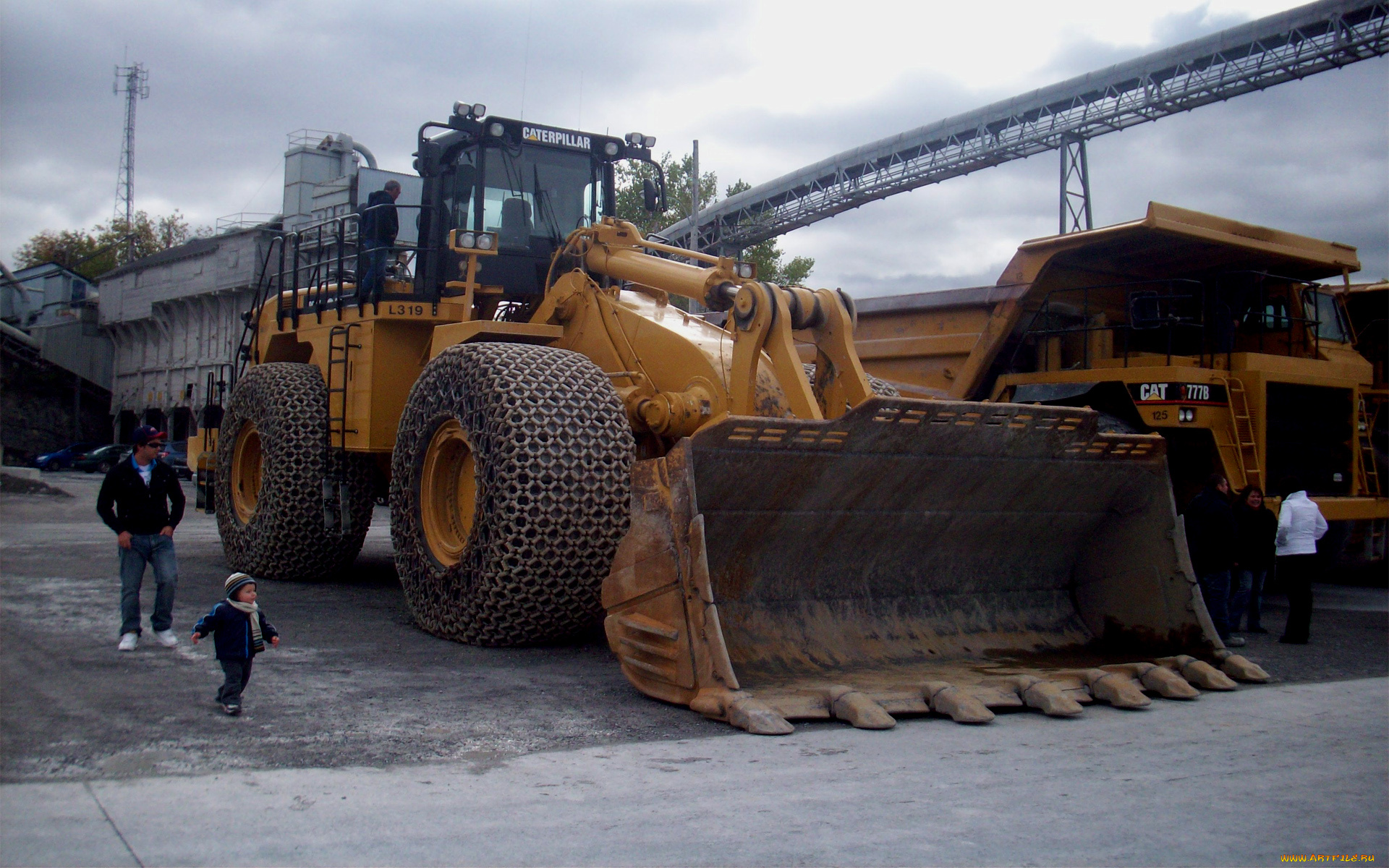 техника, фронтальные, погрузчики, green, traktor