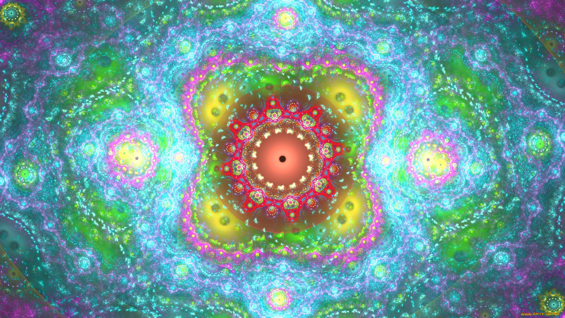 3д, графика, фракталы, , fractal, абстракция, круг, колесо, звёздочка, свечение, фигуры, орнамент, узоры