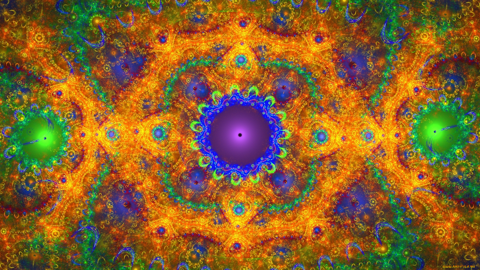 3д, графика, фракталы, , fractal, абстракция, круги, точка, фигуры, орнамент, узоры