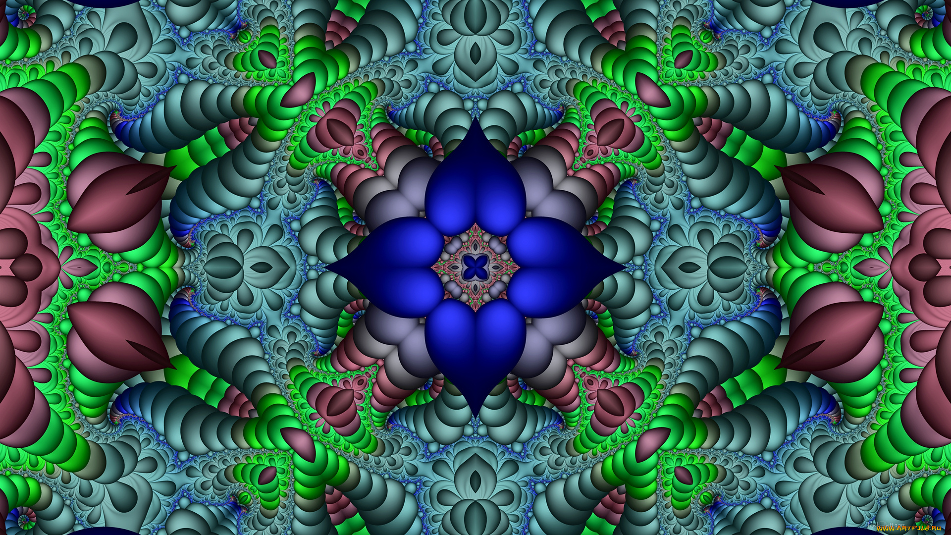 3д, графика, фракталы, , fractal, цвета, фон, узор