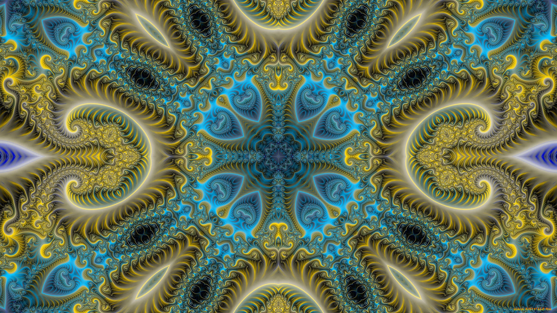 3д, графика, фракталы, , fractal, узор, фон, цвета