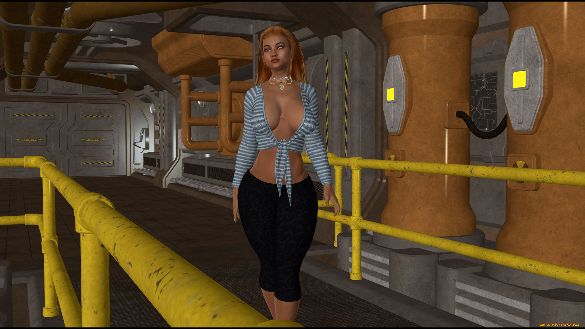 3д, графика, люди, , people, девушка, взгляд, фон