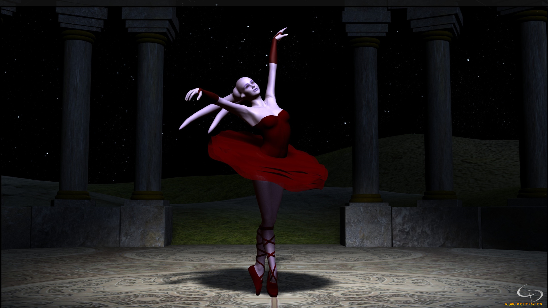 3д, графика, существа, , creatures, халк, танец