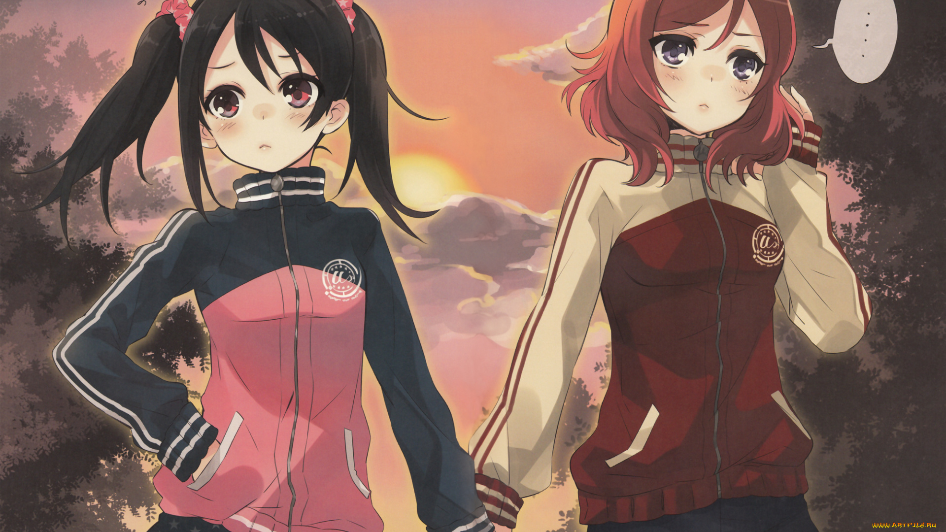 аниме, love, live, , school, idol, project, арт, yazawa, nico, itou, noiji, nishikino, maki, love, live, school, idol, project, девушки