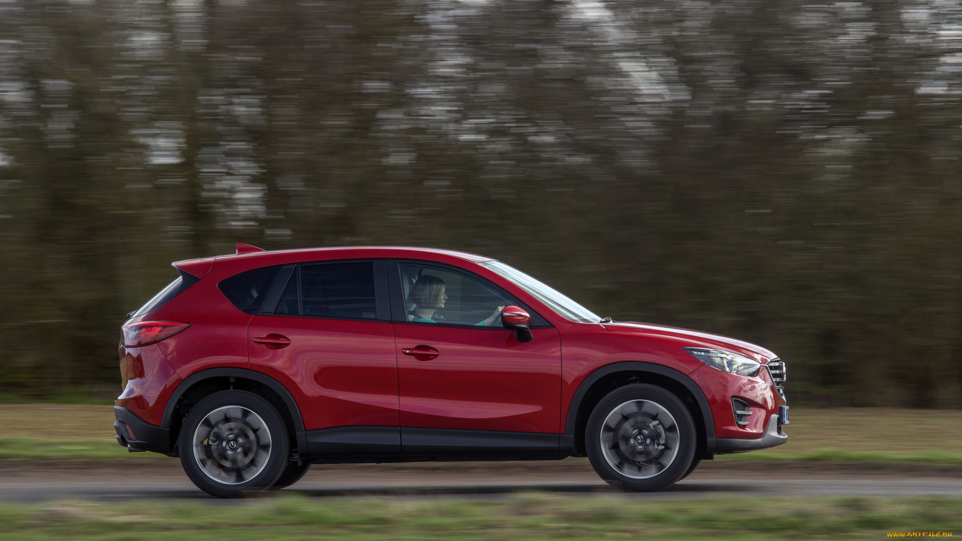 автомобили, mazda, cx-5, uk-spec, ke, 2015г, красный
