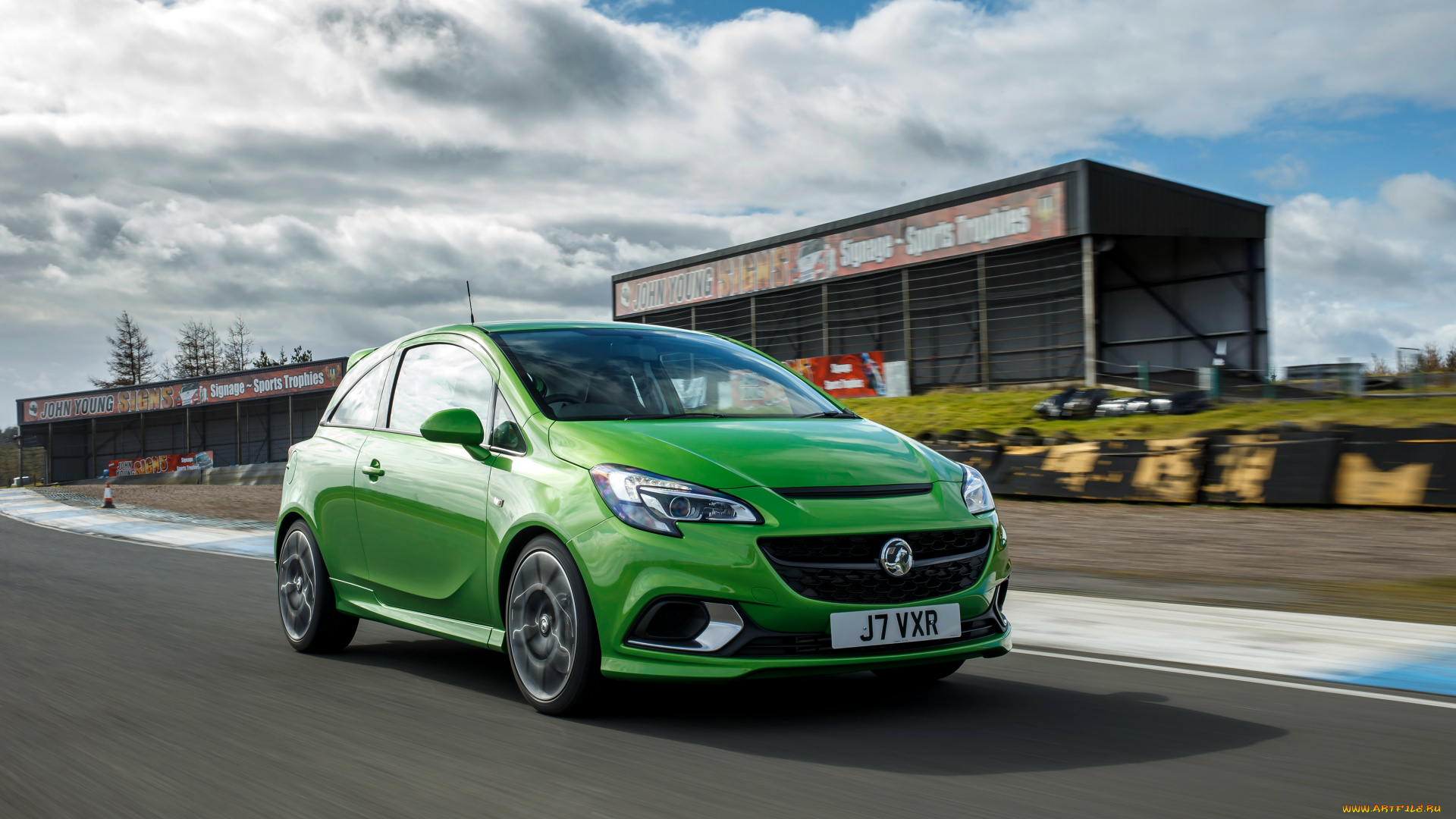 автомобили, vauxhall, corsa, vxr, e, 2015г, зеленый