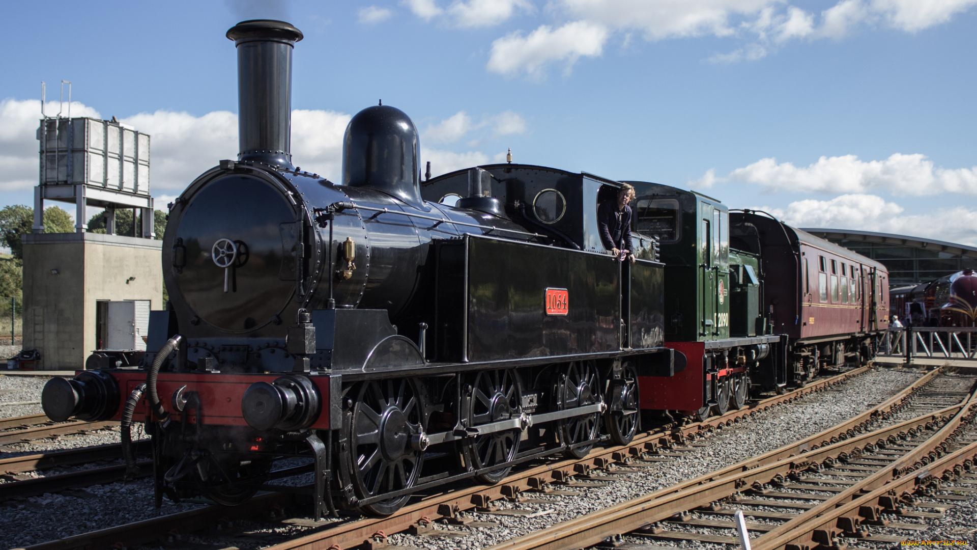 техника, паровозы, паровоз, рельсы, дорога, железная