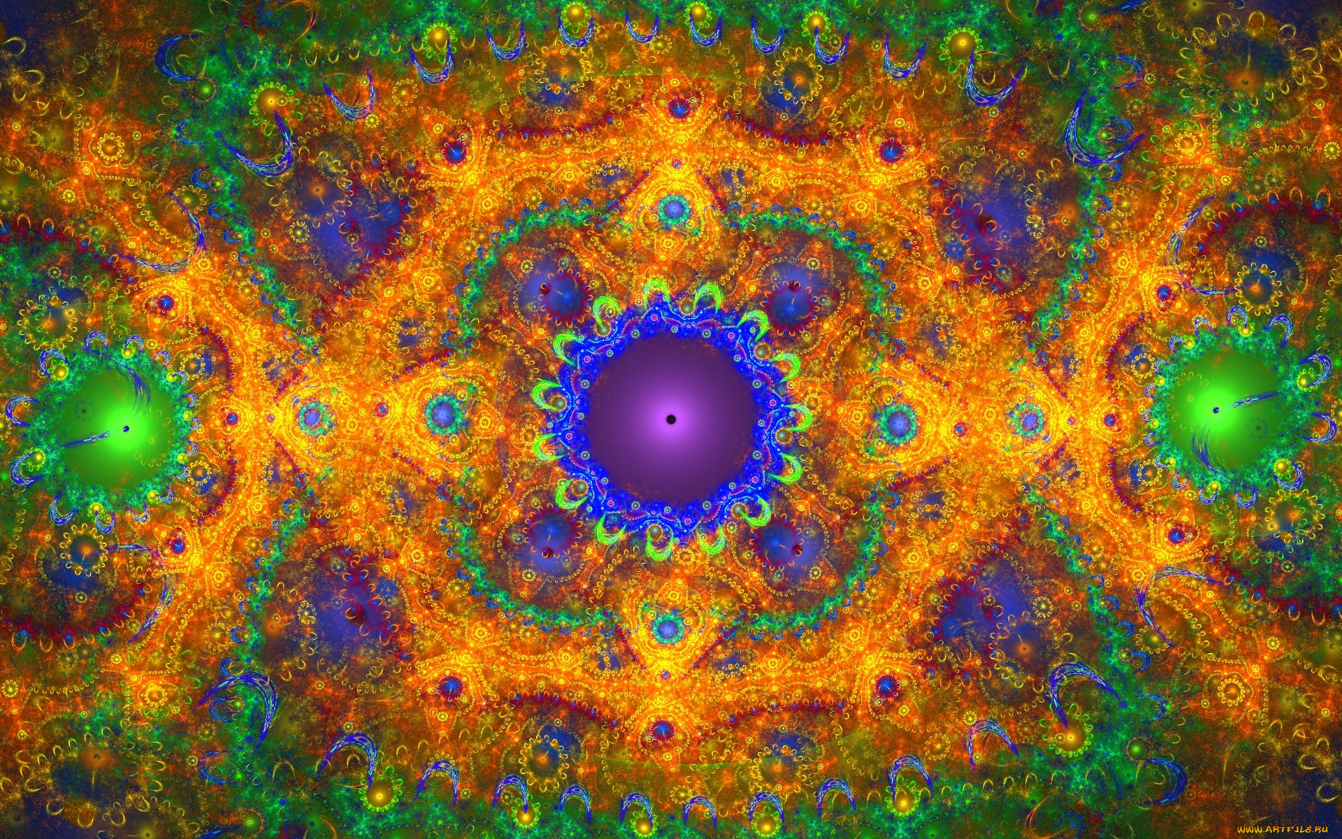 3д, графика, фракталы, , fractal, абстракция, круги, точка, фигуры, орнамент, узоры