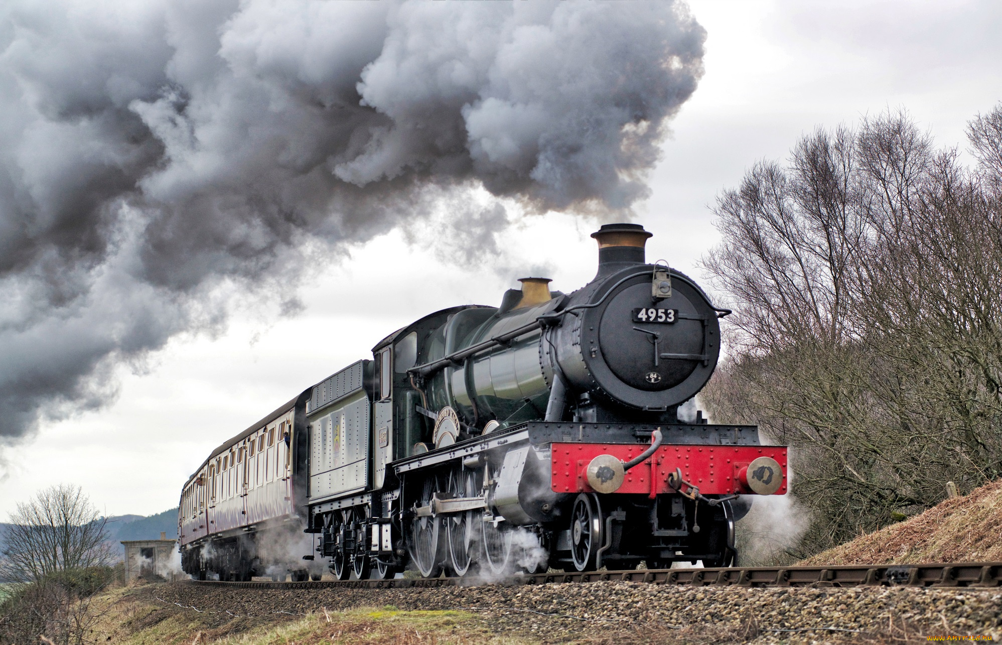 техника, паровозы, рельсы, дорога, железная, паровоз