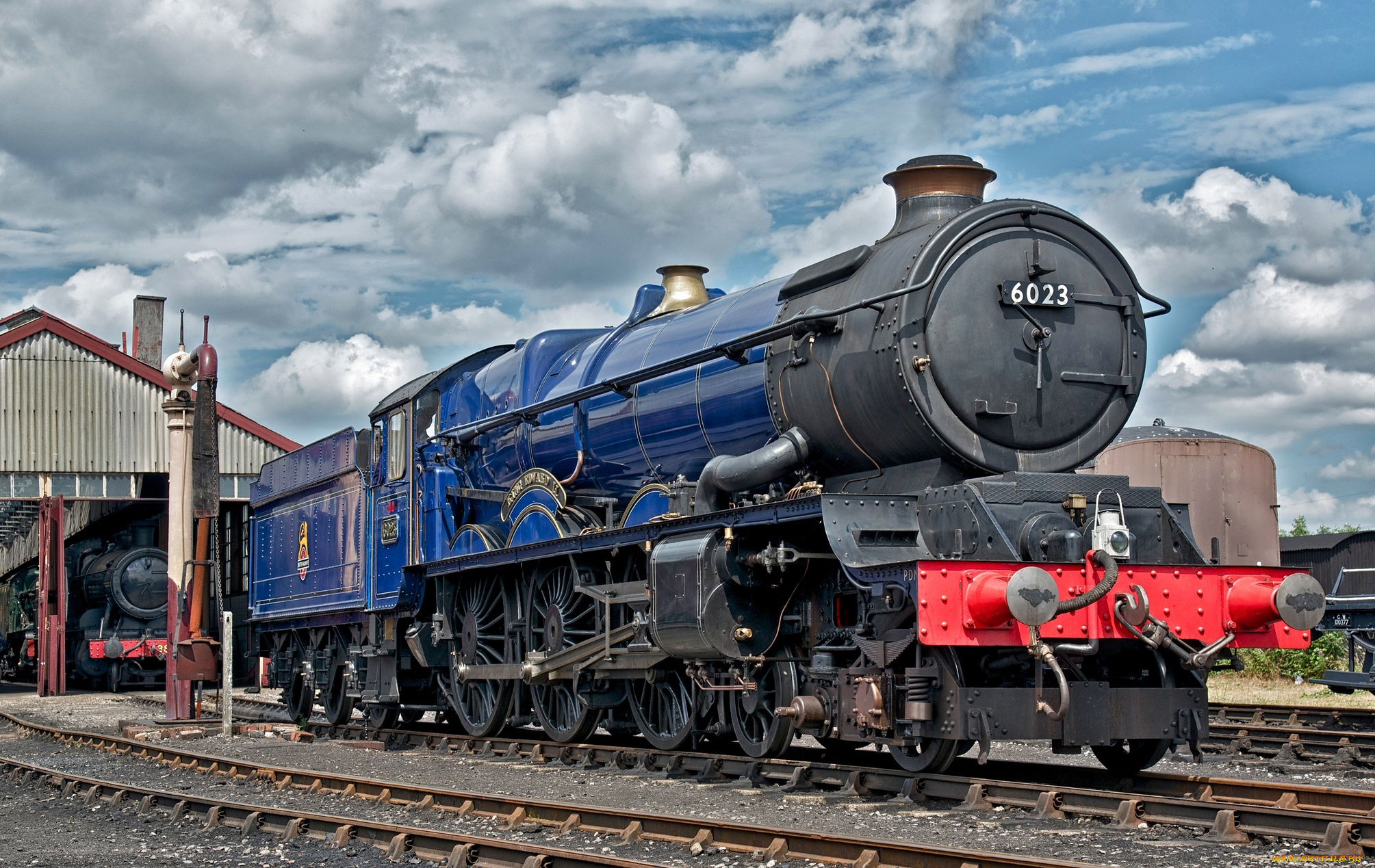 техника, паровозы, железная, дорога, рельсы, паровоз