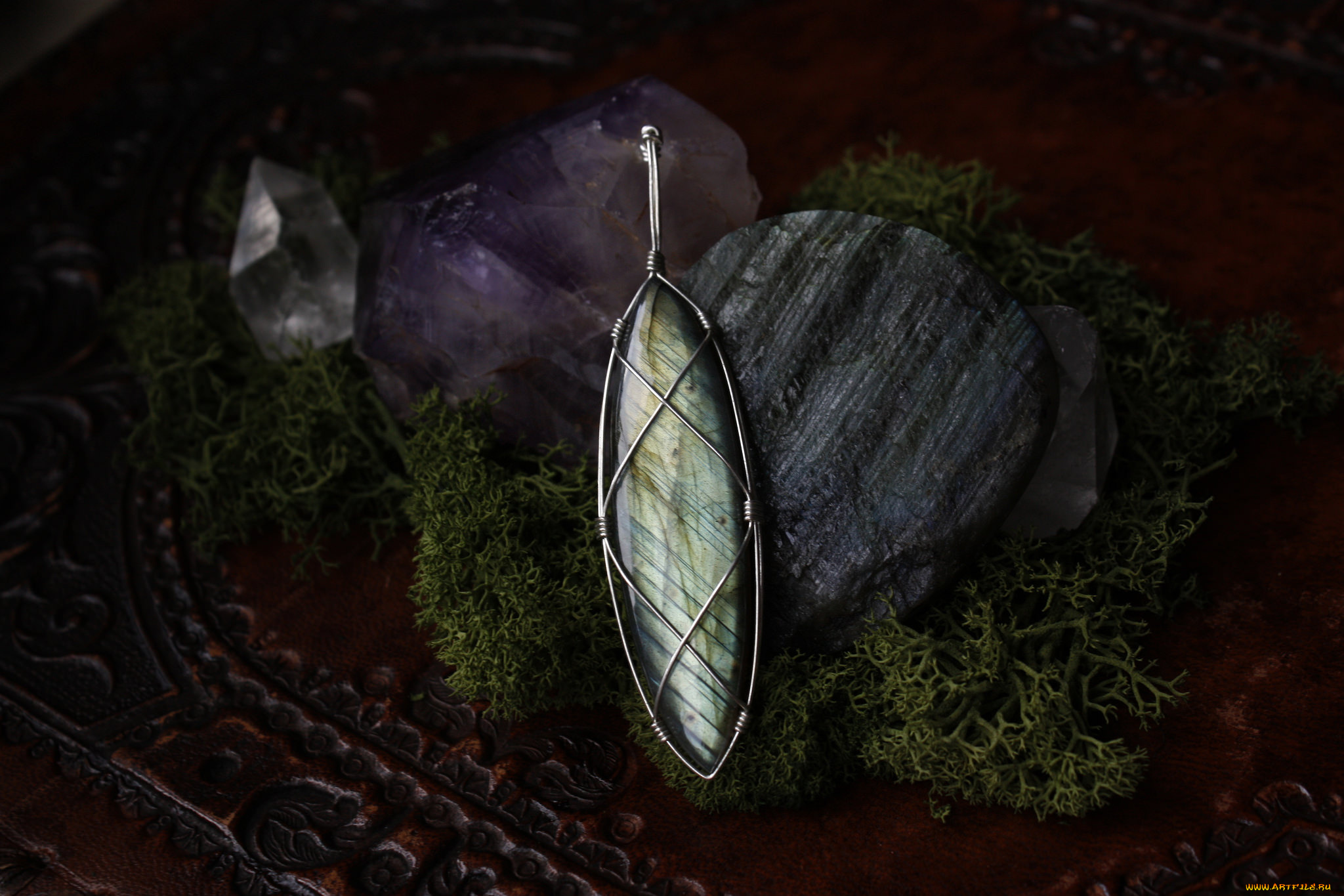 разное, украшения, , аксессуары, , веера, украшение, камень, оправа, камни, макро, мох
