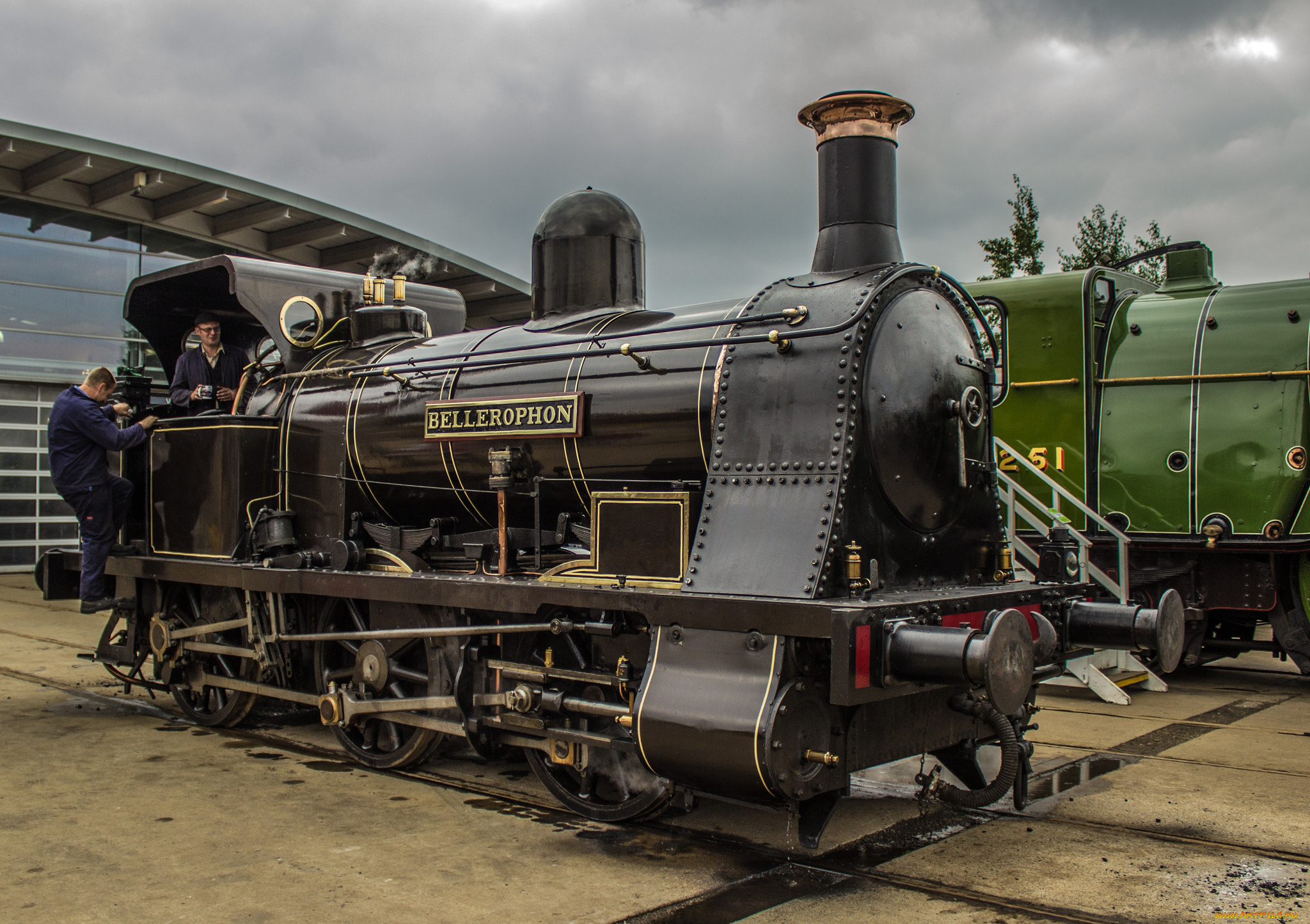 техника, паровозы, железная, дорога, рельсы, паровоз