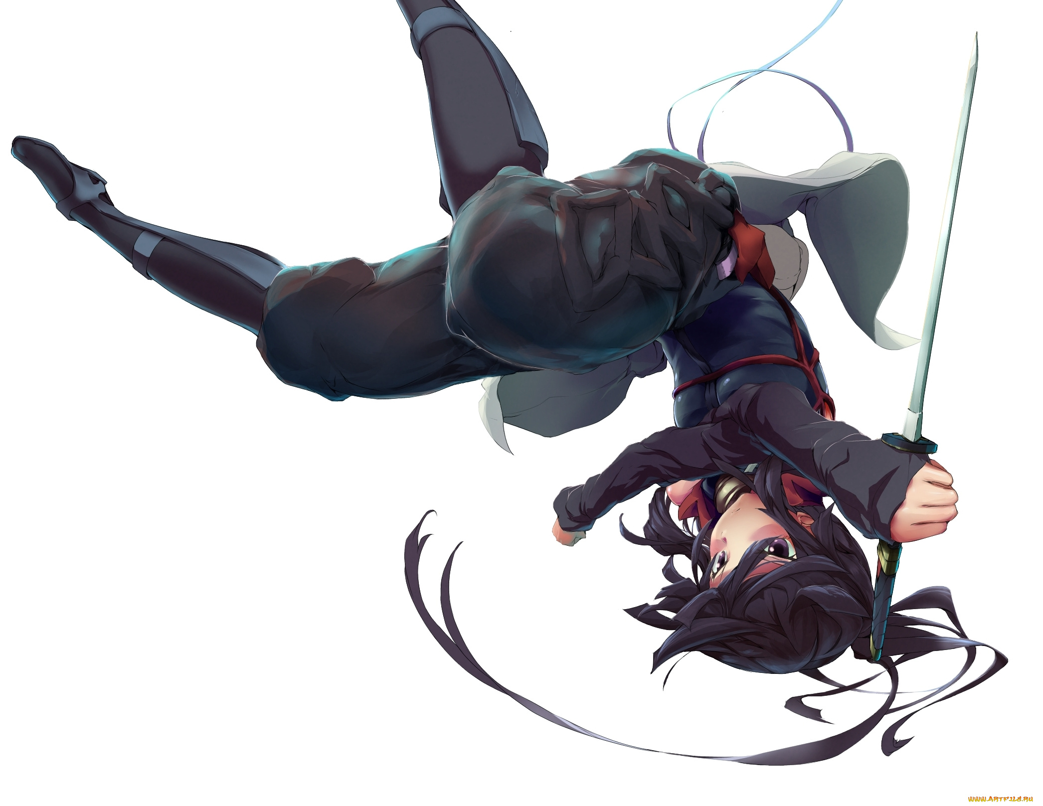 аниме, log, horizon, воин, девушка, клинок, оружие, доспех, pekoneko, akatsuki