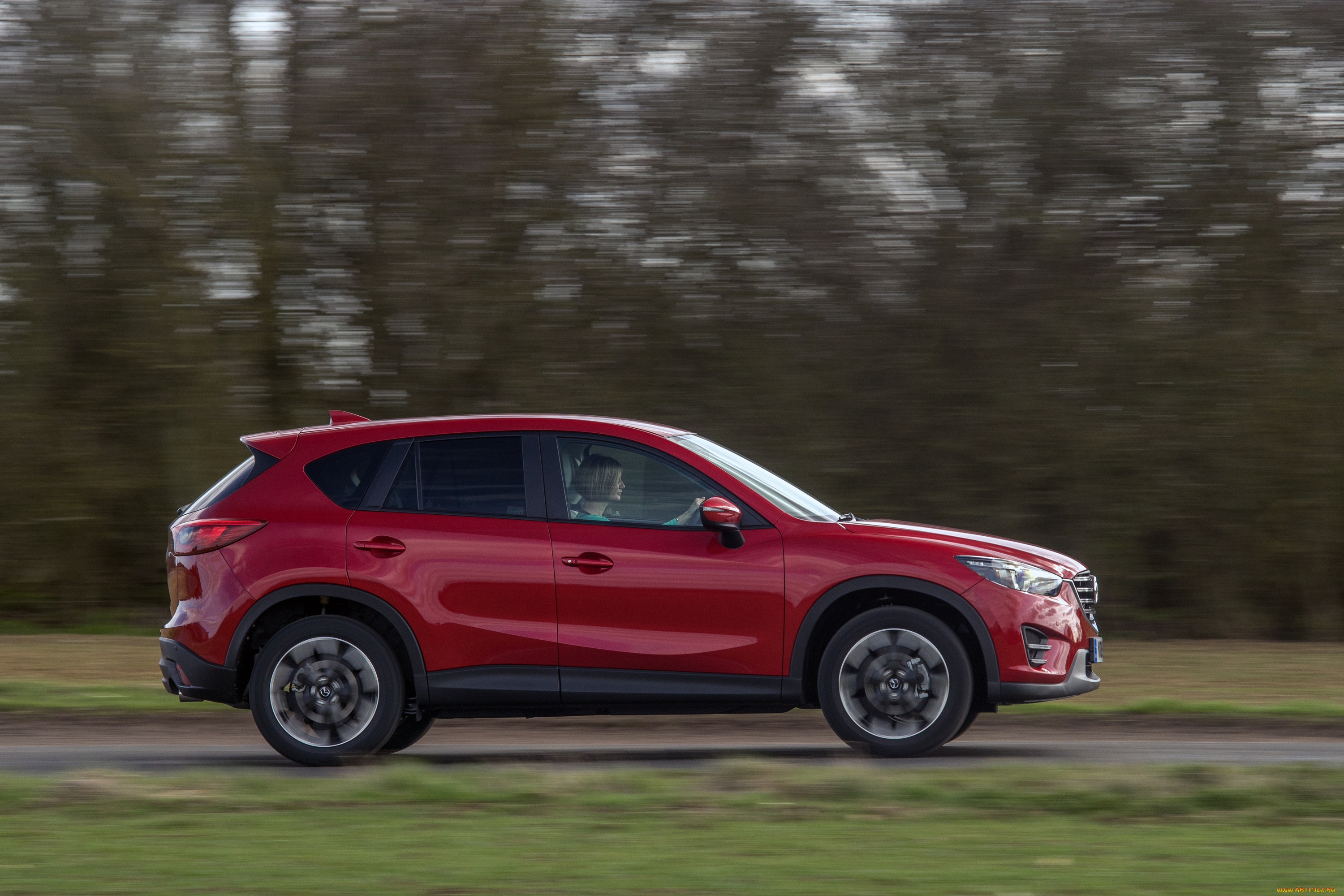 автомобили, mazda, cx-5, uk-spec, ke, 2015г, красный