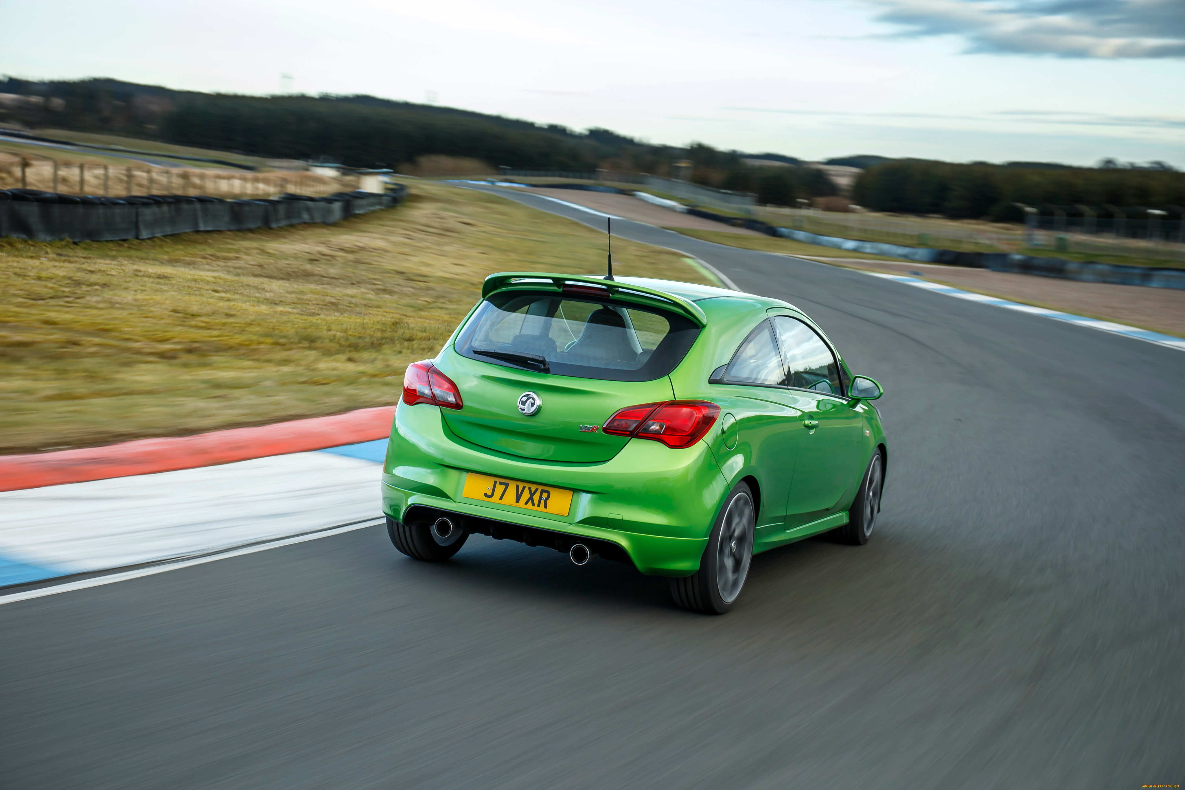 автомобили, vauxhall, corsa, vxr, e, 2015г, зеленый