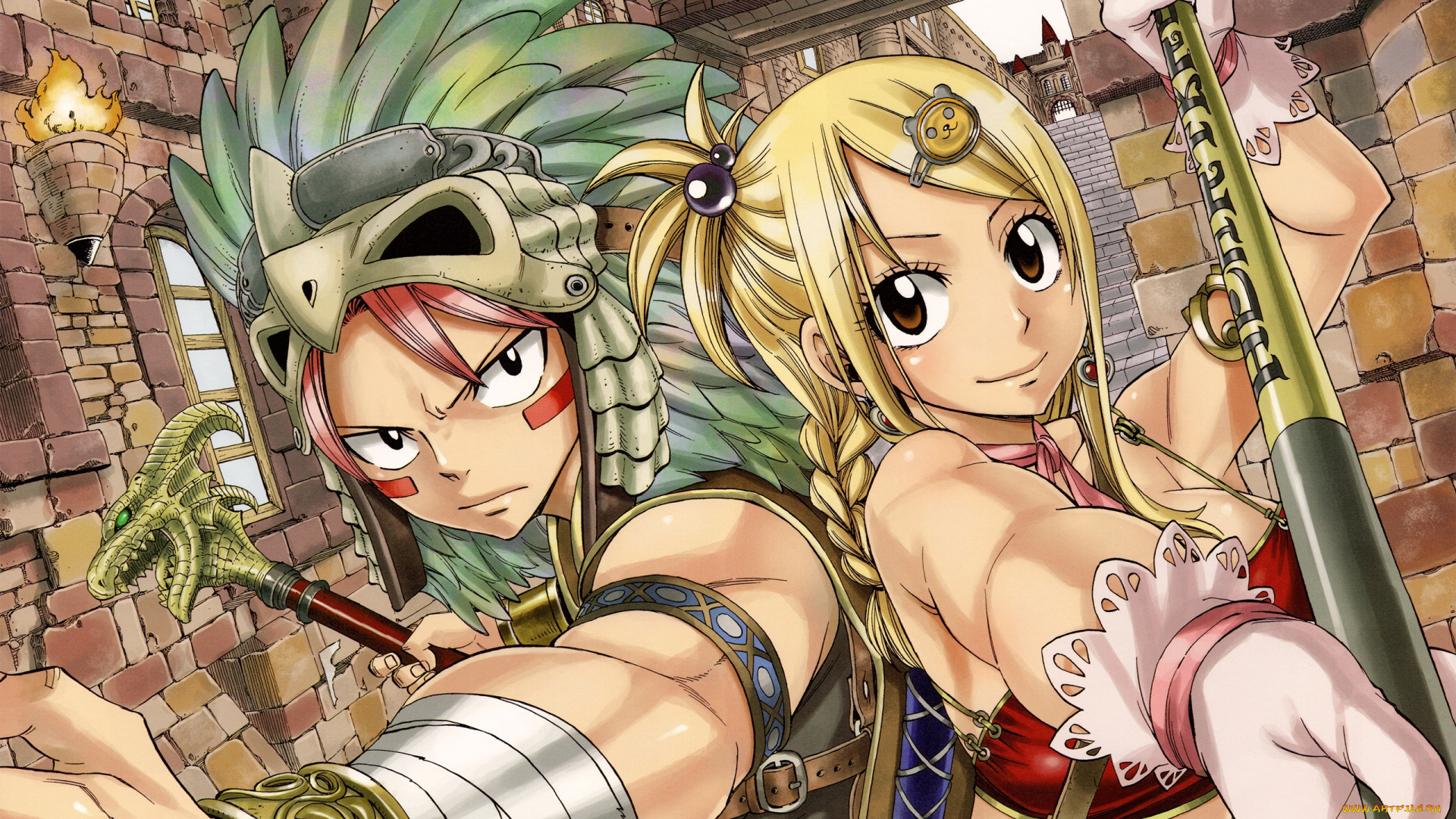 аниме, fairy, tail, персонажи