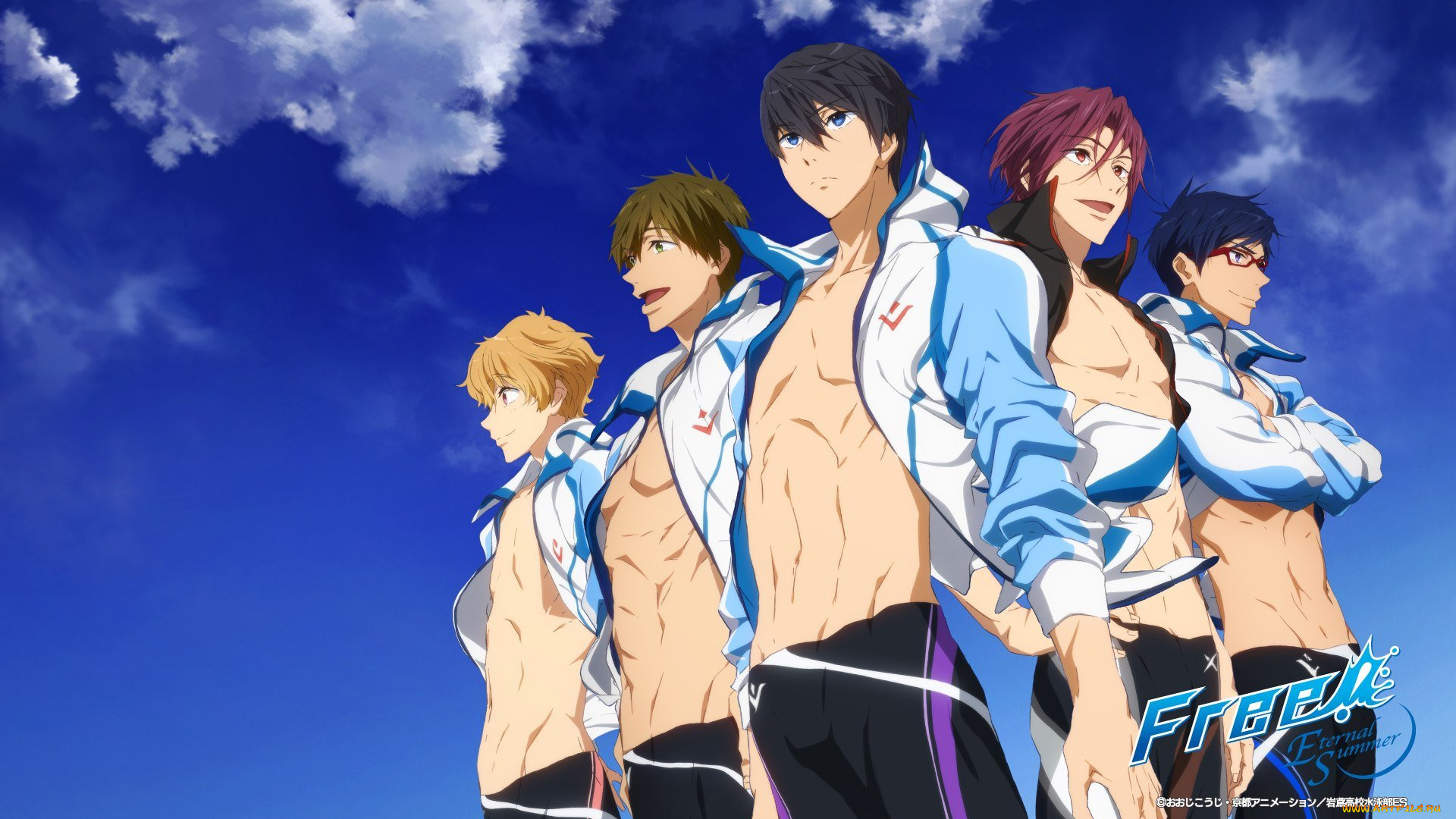 аниме, free, парни